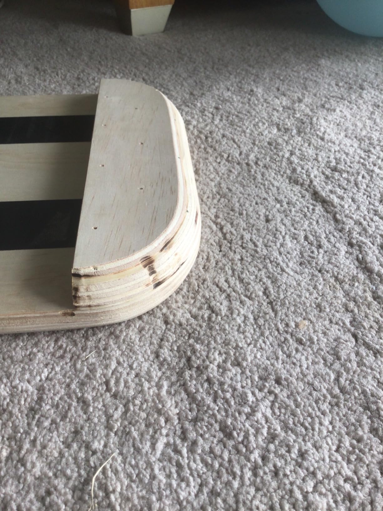 Balance Board Trainer, Wooden Balancing Board with Workout Guide to Exercise and Build Core Stability, Wobble Board for Skateboard, Hockey, Snowboard & Surf Training customer photo 2
