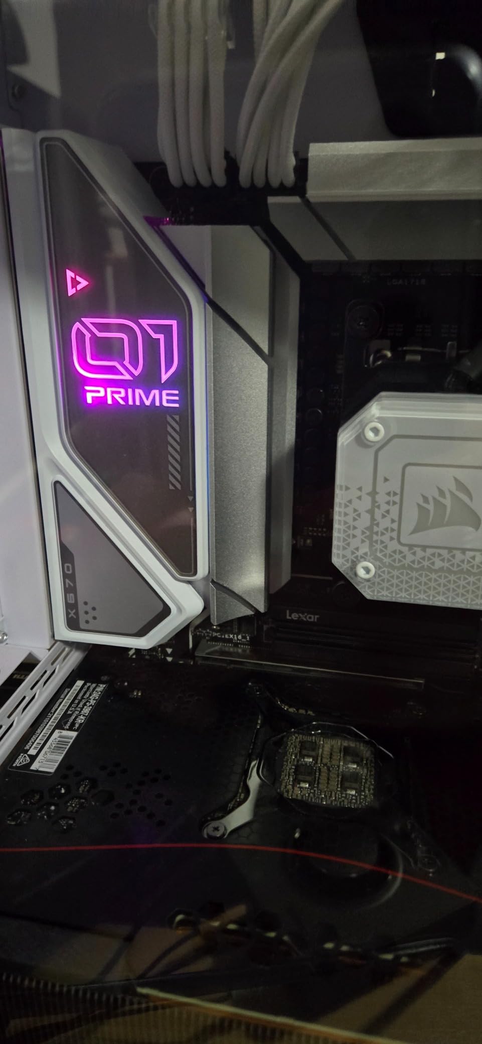 ASUS Prime X670E-PRO WiFi AMD X670 AM5 Ryzen 9000 8000 & 7000 ATX Motherboard with PCIe 5.0, Four M.2 Slots, DDR5, USB 3.2 Gen 2x2 Type-C, USB4 Support, WiFi 6E, and 2.5G Ethernet customer photo 2