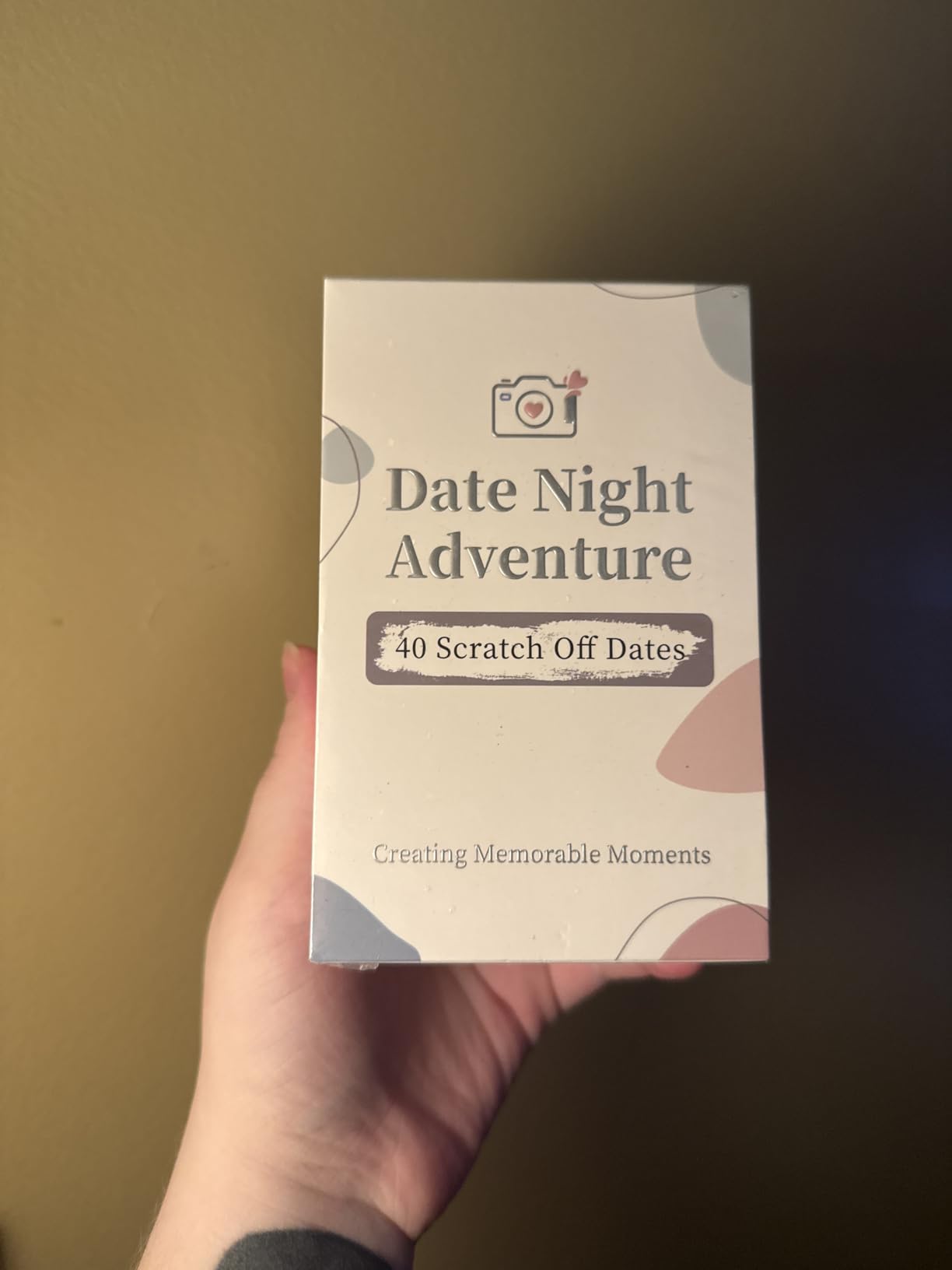40 Fun Date Night Scratch Off Card Game Ideas, Romantic Wedding Anniversary Couple Gifts for Him, Her, Men, Boyfriend, Girlfriend, Bride, Husband, Wife, Couples Gifts for Bridal Shower, Engagement customer photo 2