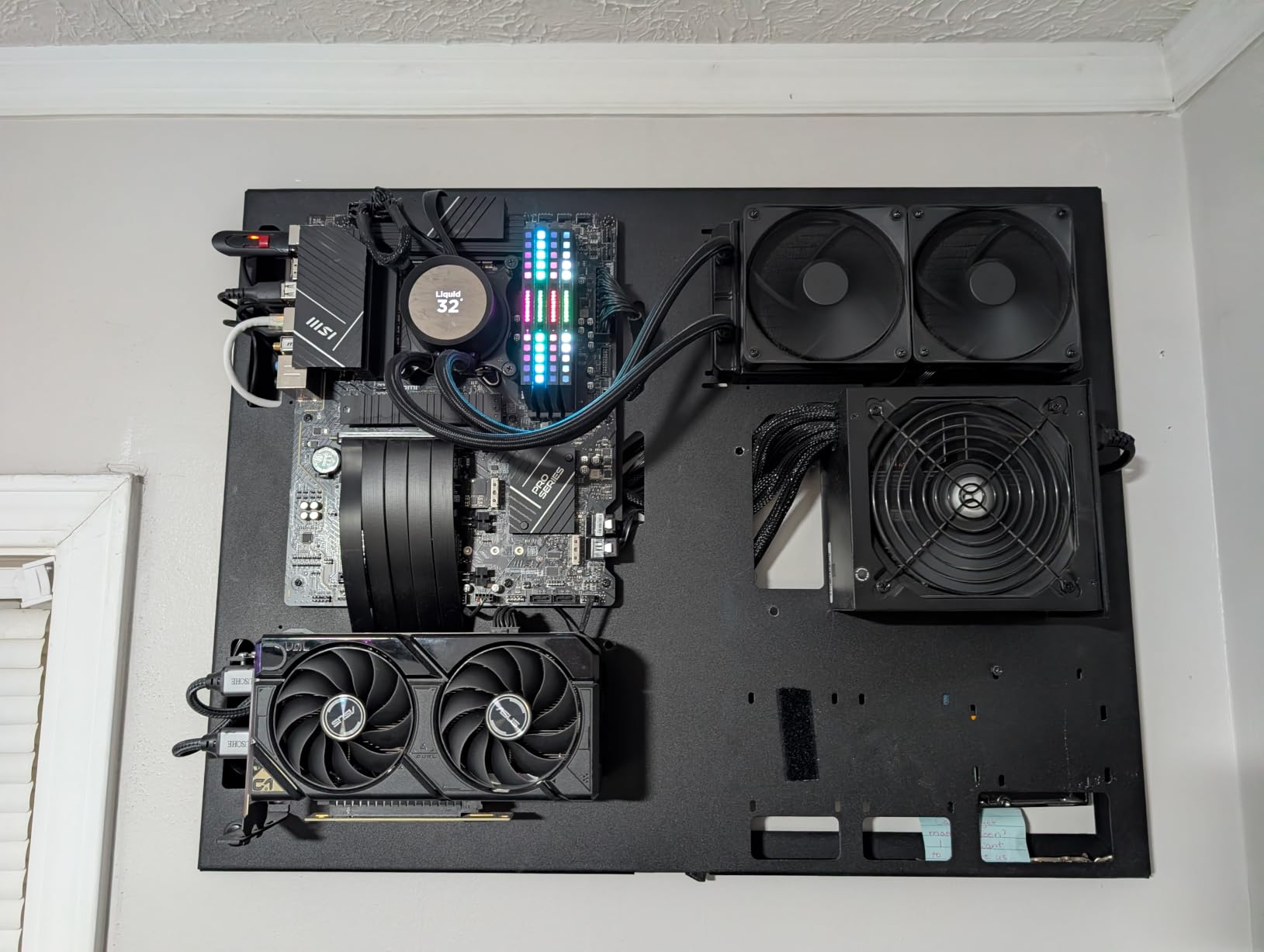GLOTRENDS 200mm PCIe 4.0 X16 Riser Cable for PCIe 4.0/3.0 GPUs, Such as GeForce RTX 40/30 Series and AMD Radeon RX7000/RX6000 Series customer photo 2