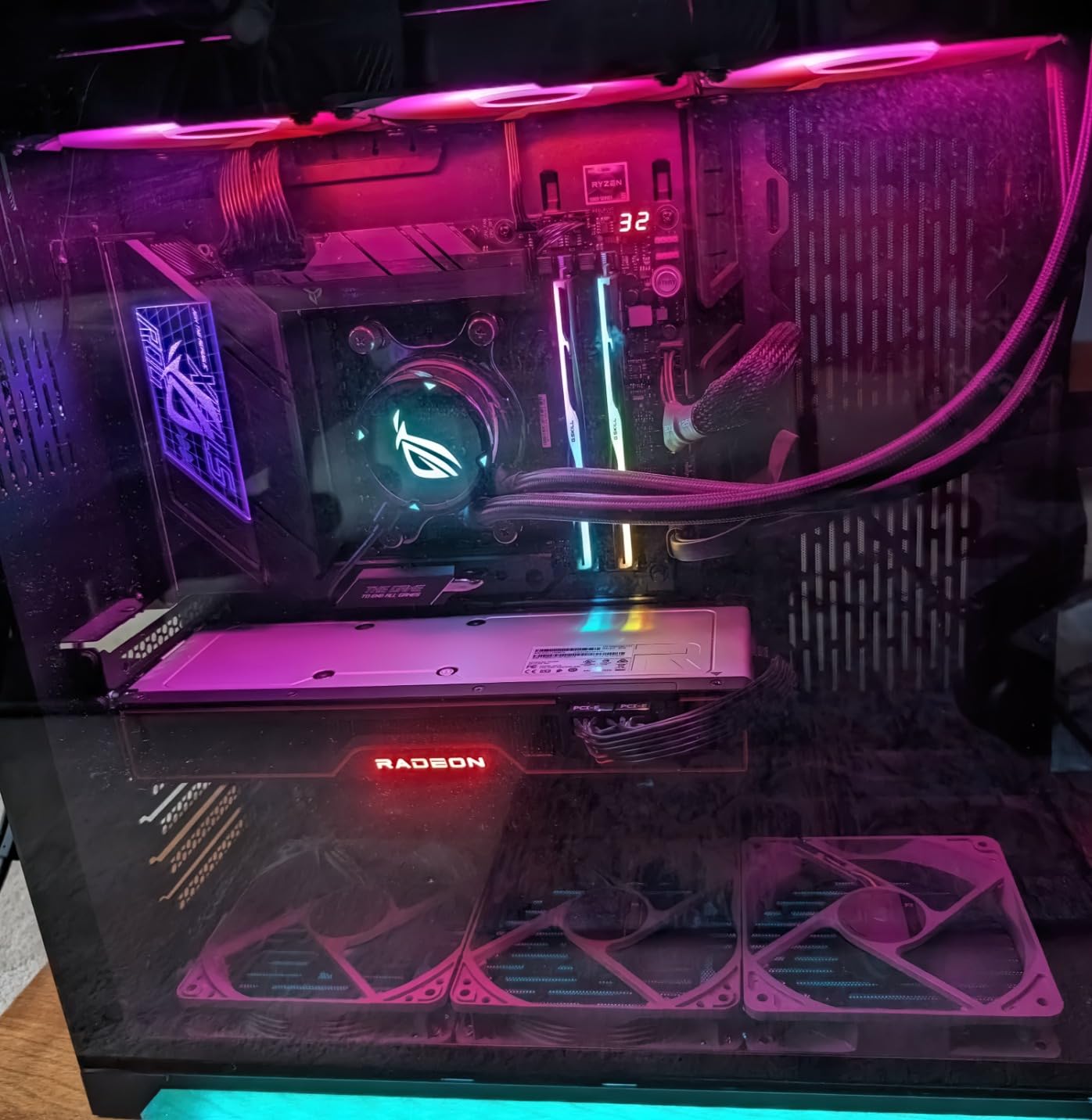 G.SKILL Trident Z5 Neo RGB Series DDR5 RAM (AMD EXPO) 64GB (2x32GB) 6000MT/s CL30-40-40-96 1.40V Desktop Computer Memory U-DIMM - Matte Black (F5-6000J3040G32GX2-TZ5NR) customer photo 2