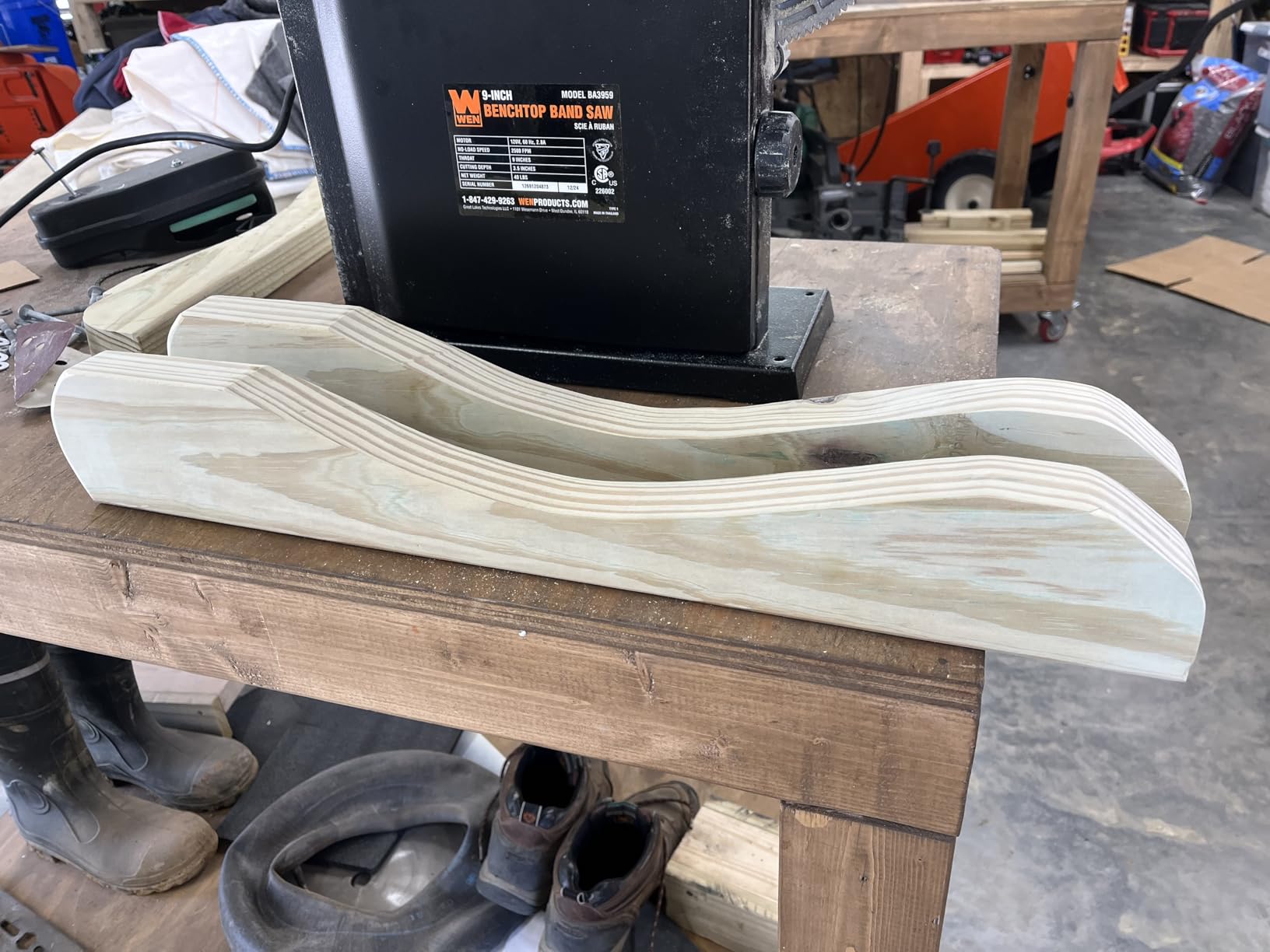 WEN 9-Inch Band Saw, 2.8-Amp Benchtop (BA3959) customer photo 1
