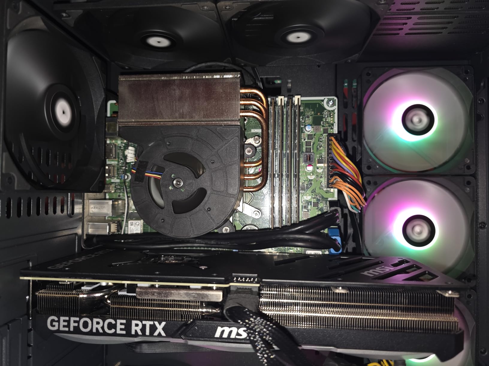Thermalright TL-C12C X3 CPU Fan 120mm Case Cooler Fan, 4pin PWM Silent Computer Fan with S-FDB Bearing Included, up to 1550RPM Cooling (3 Quantities) customer photo 2