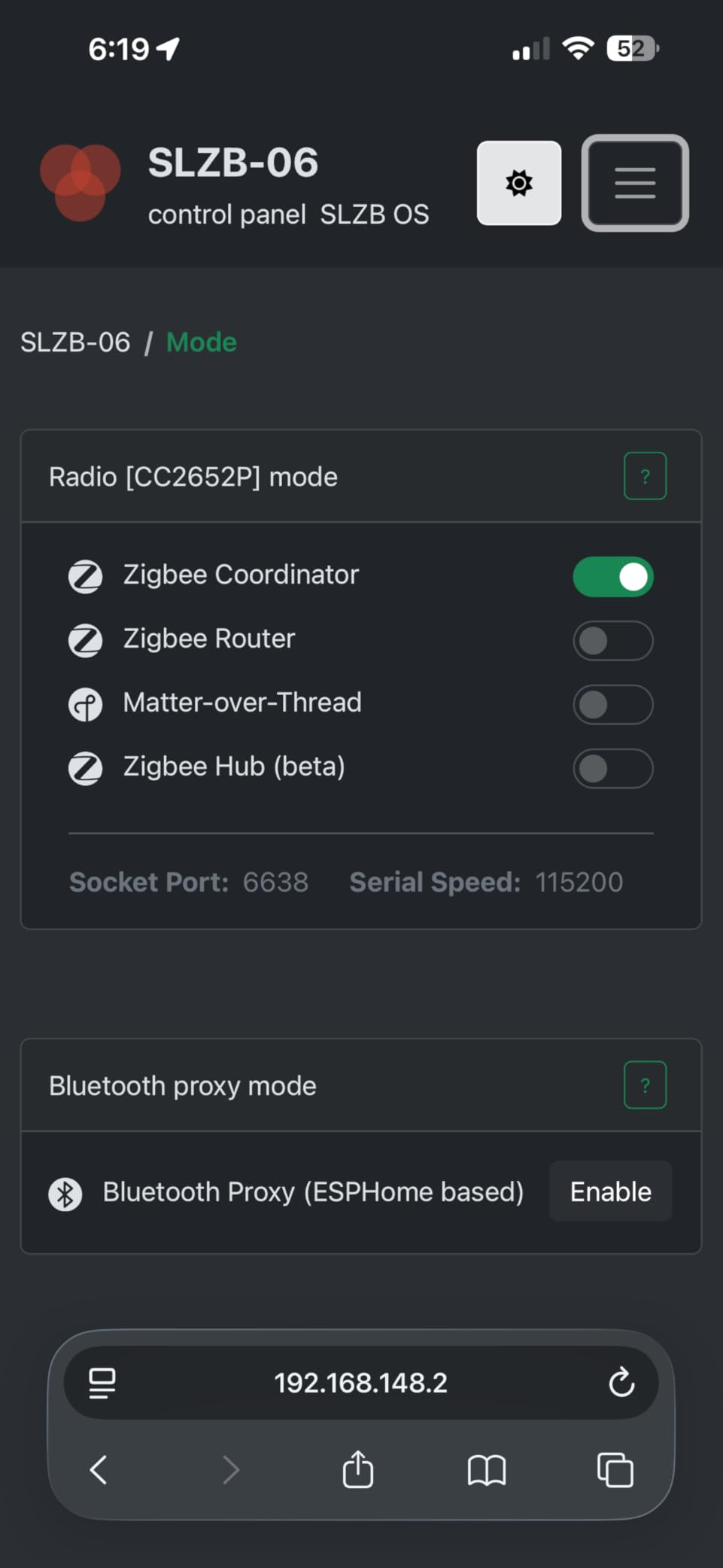 SMLIGHT SLZB-06U - Zigbee 3.0 to Ethernet, USB, and WiFi Gateway Coordinator with PoE, Works with Zigbee2MQTT, Home Assistant, ZHA customer photo 1