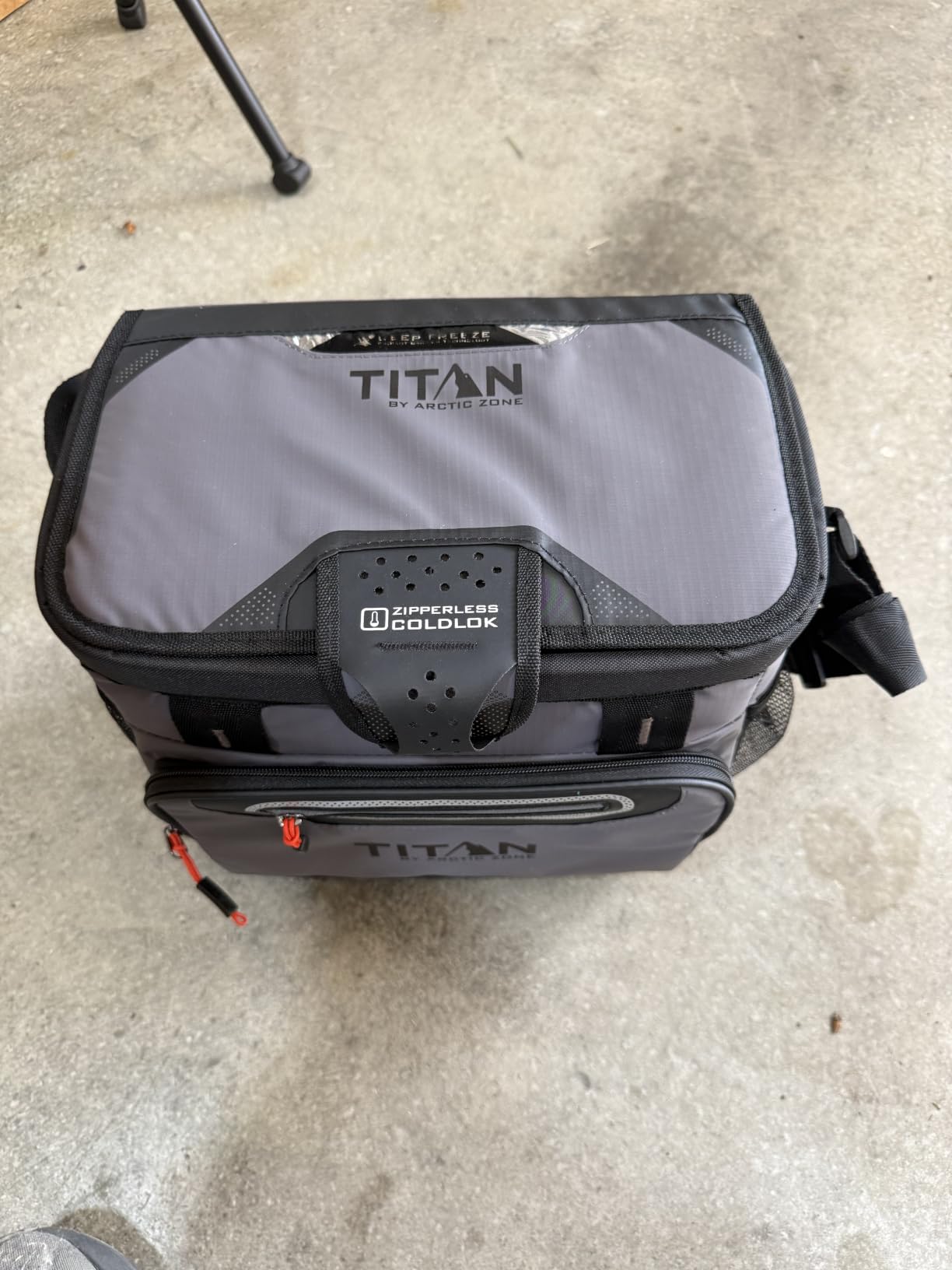 Titan by Arctic Zone Deep Freeze Cooler - Zipperless Hardbody Cooler - Deep Freeze Insulation, HardBody Liner, and SmartShelf customer photo 2
