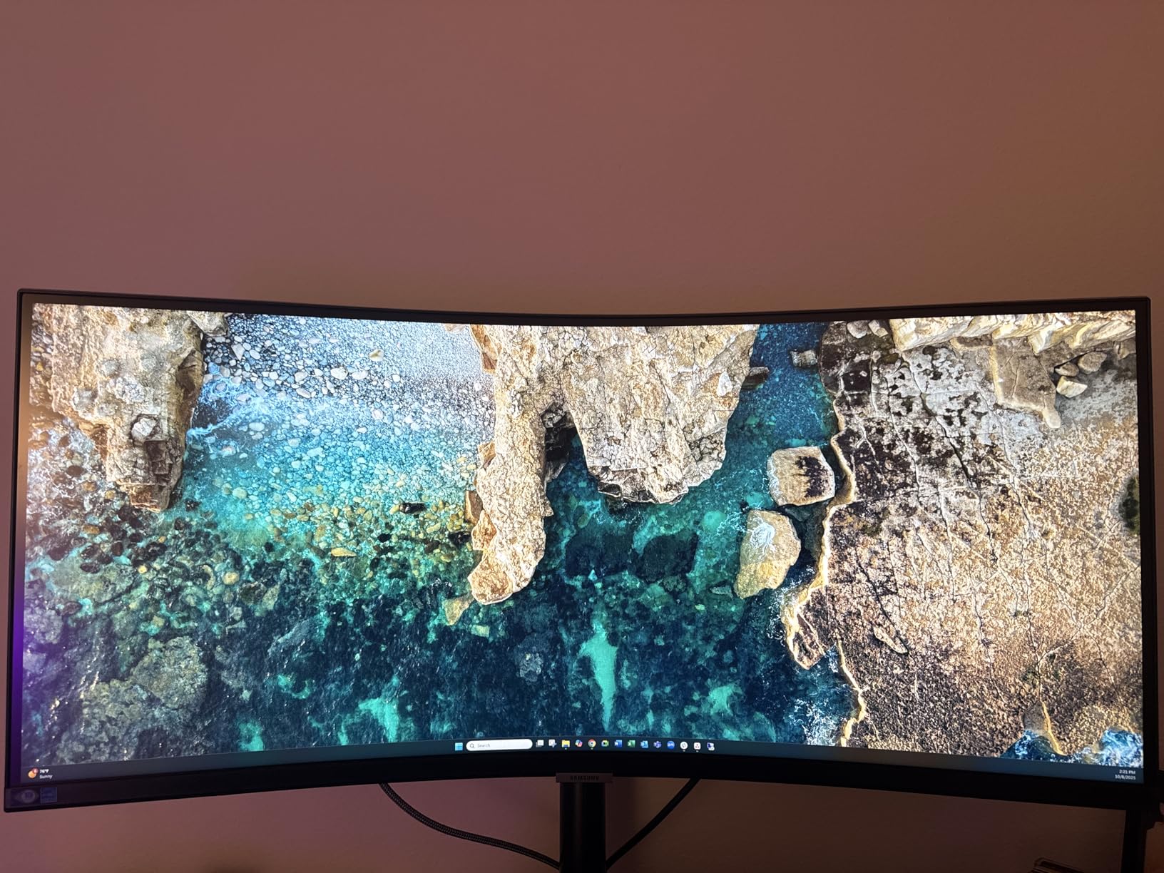 SAMSUNG Viewfinity S65UA Series 34-Inch Ultrawide QHD Curved Monitor, 100Hz, USB-C, HDR10, Height Adjustable Stand, TUV-certified Eye Care customer photo 2