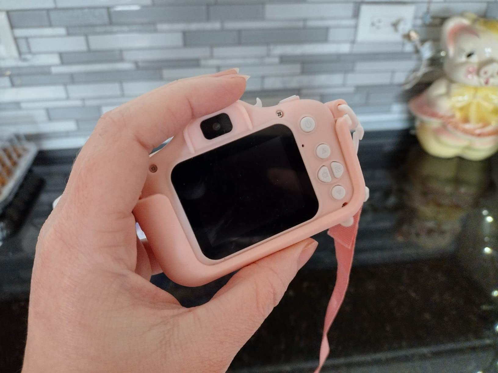 Kids Camera for 3-8 Years Old Toddlers Childrens Boys Girls | Selfie Camera 20 MP HD 1080P IPS Screen Dual Digital Toy Camera for Kids Christmas Birthday Gifts with 32Gb Card customer photo 1