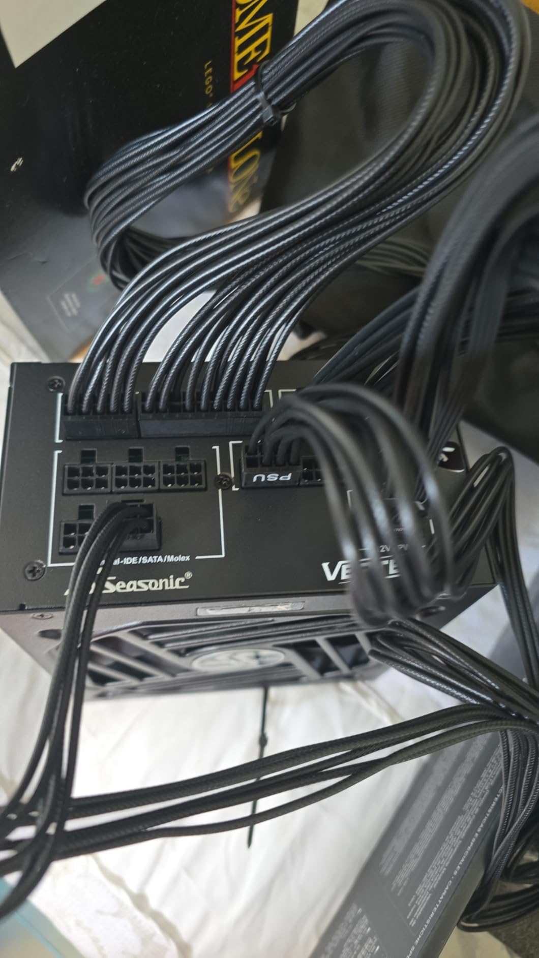 VERTEX GX-1200 1200W Power Supply ATX 3.1 & PCIe 5.1 Ready | 80 Plus & Cybenetics Gold Fully Modular 12V-2x6 RTX 5090 AMD RX 9000 Ready Premium Japanese Capacitors 12 Years Warranty customer photo 1