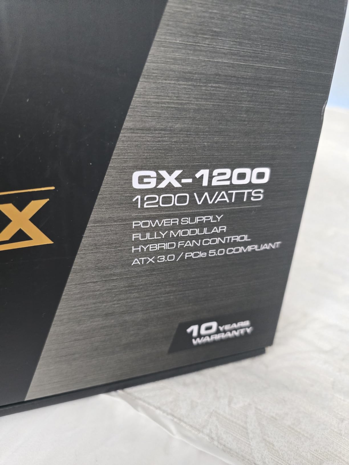VERTEX GX-1200 1200W Power Supply ATX 3.1 & PCIe 5.1 Ready | 80 Plus & Cybenetics Gold Fully Modular 12V-2x6 RTX 5090 AMD RX 9000 Ready Premium Japanese Capacitors 12 Years Warranty customer photo 2