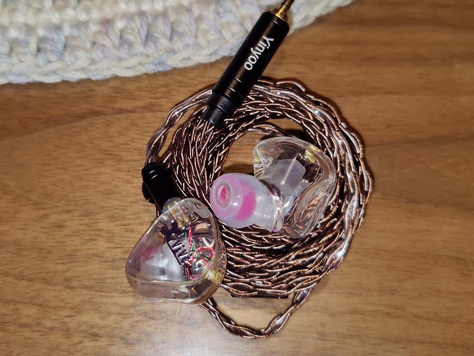 Xvive T9 In-Ear Monitor Headphones Dual Knowles BA Drivers IEM for Studio, Band Rehearsal, Live Performance customer photo 2