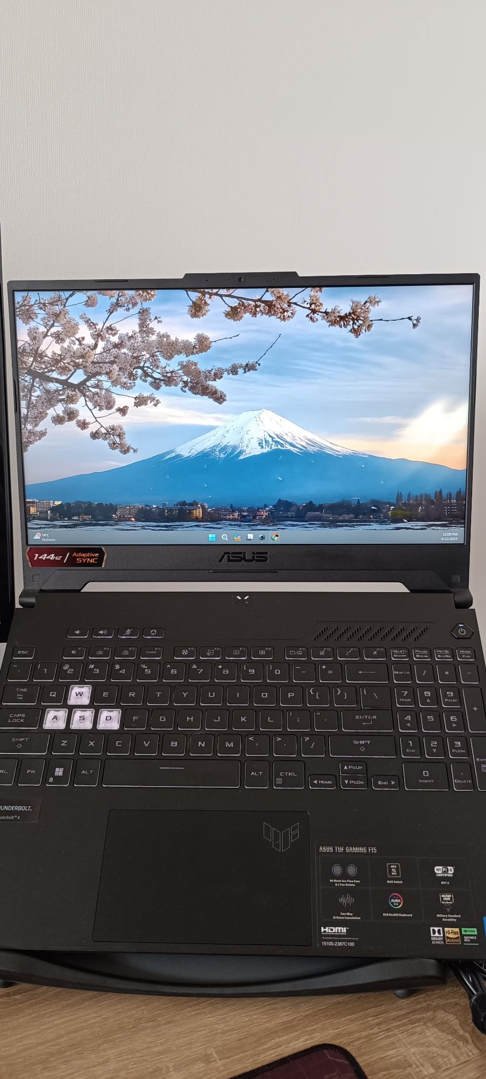 ASUS TUF Gaming F15 (2022) Gaming Laptop, 15.6
