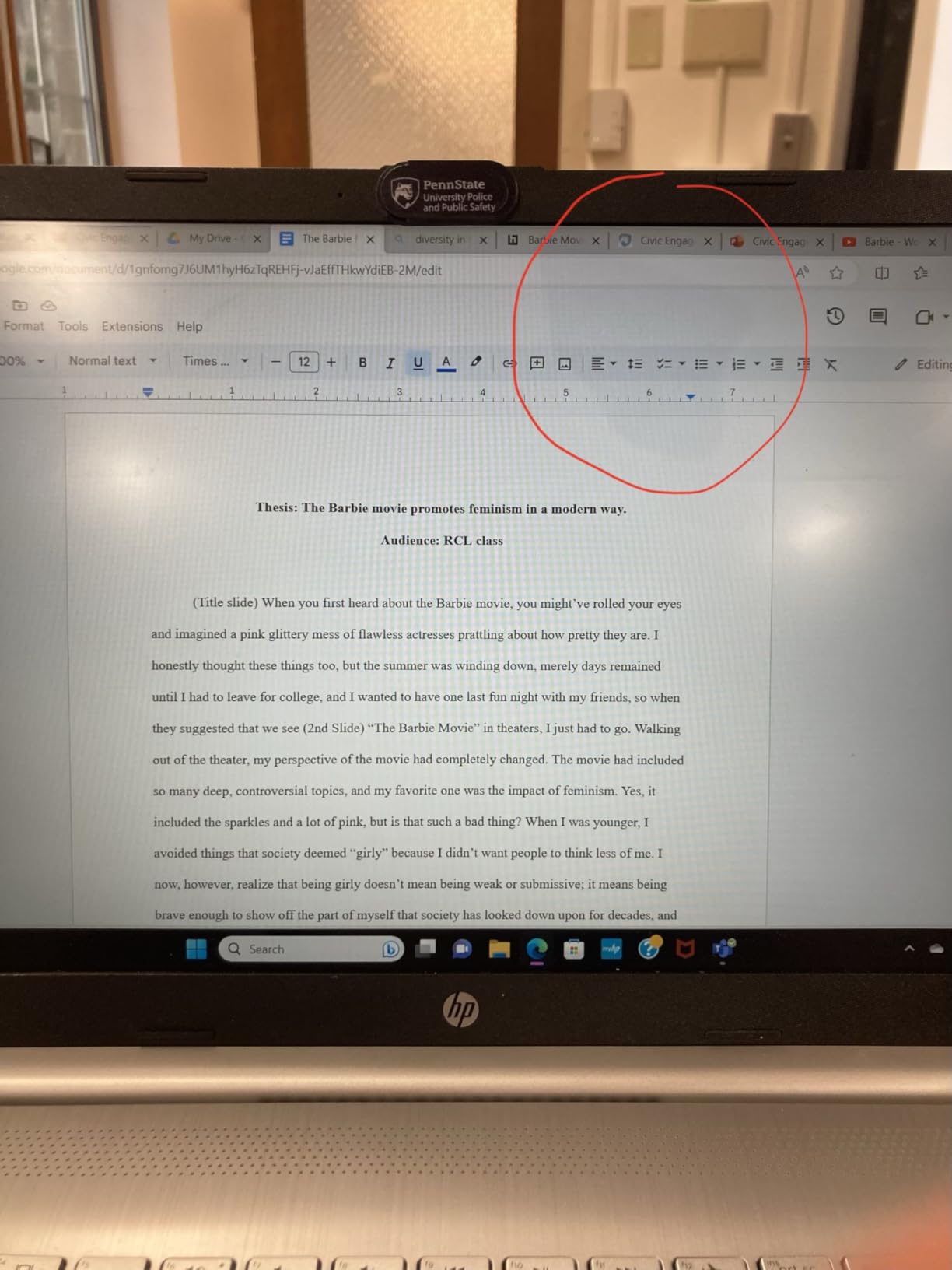 HP 15 inch Laptop, FHD Display, 12th Generation Intel Core i5-1235U, 16 GB RAM, 512 GB SSD, Intel Iris Xe Graphics, Windows 11 Home, 15-dy5399nr (2023) customer photo 2