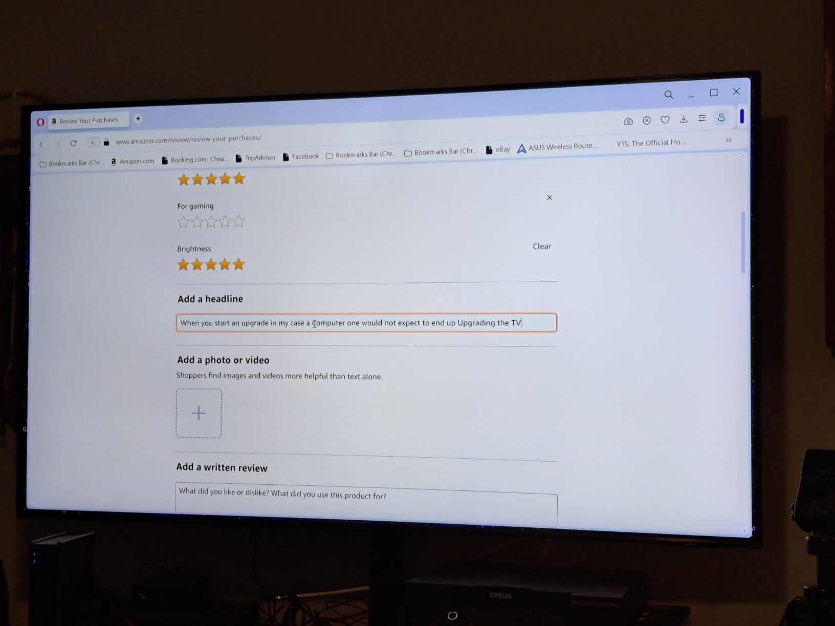 SAMSUNG 65-Inch Class QLED 4K Q70C Series Quantum HDR, Dual LED, Object Tracking Sound Lite, Q-Symphony, Motion Xcelerator Turbo+, Gaming Hub, Smart TV with Alexa Built-in (QN65Q70C, 2023 Model), Black customer photo 1