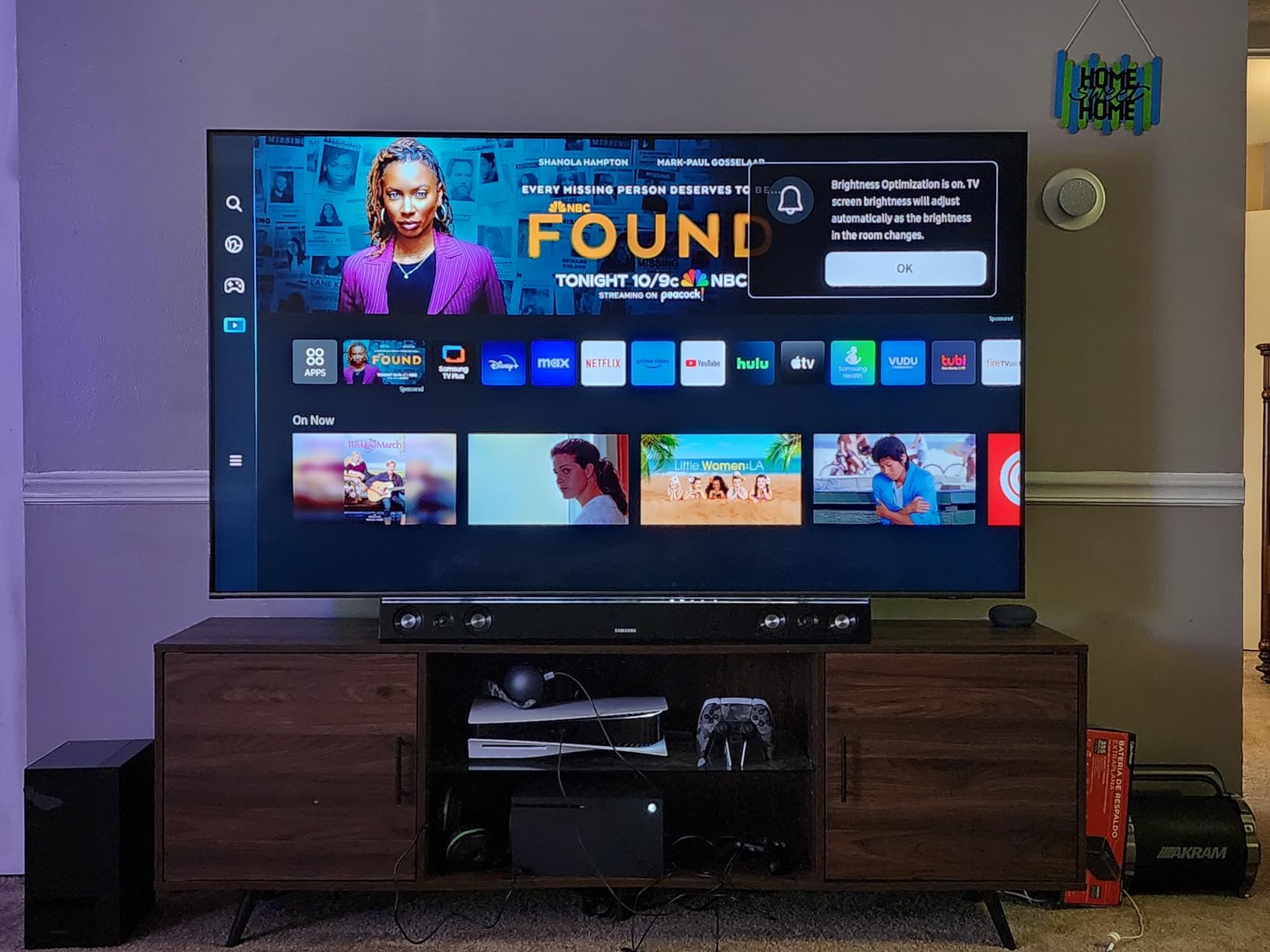 SAMSUNG 65-Inch Class QLED 4K Q70C Series Quantum HDR, Dual LED, Object Tracking Sound Lite, Q-Symphony, Motion Xcelerator Turbo+, Gaming Hub, Smart TV with Alexa Built-in (QN65Q70C, 2023 Model), Black customer photo 2