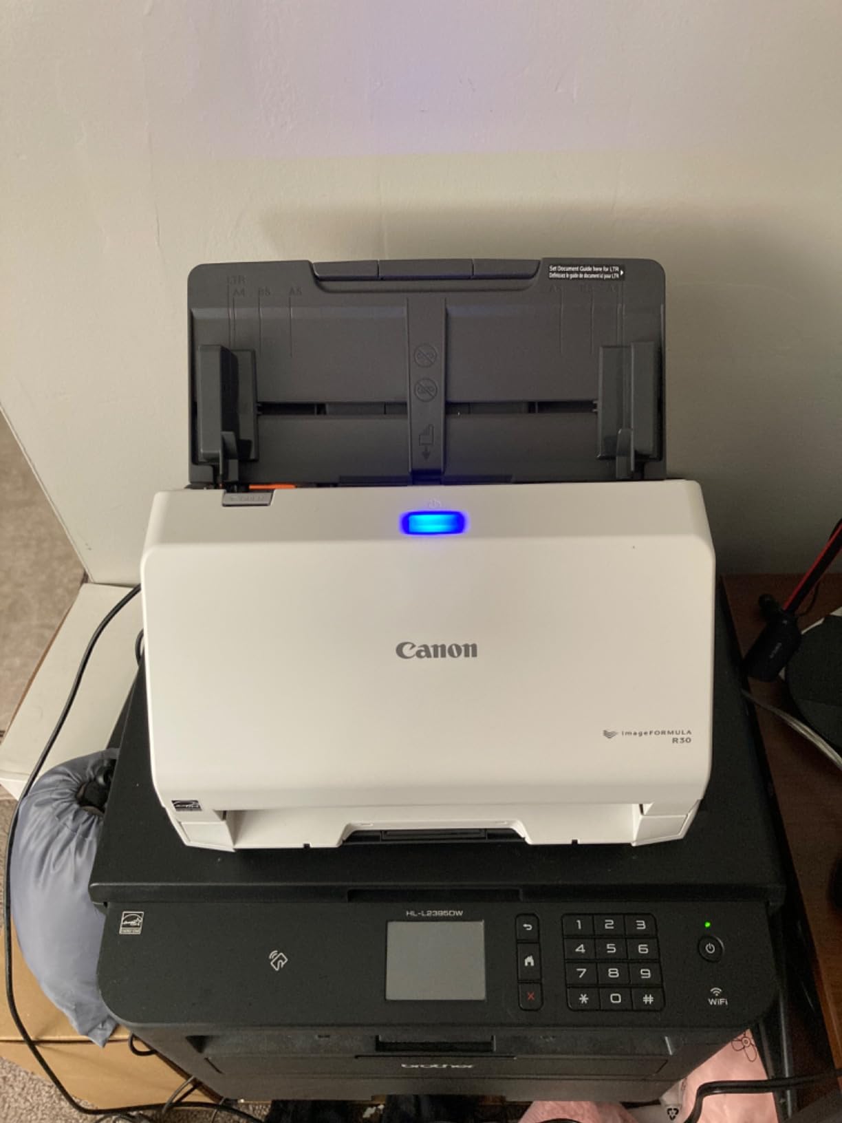 Canon imageFORMULA R30 Office Document Scanner customer photo 2
