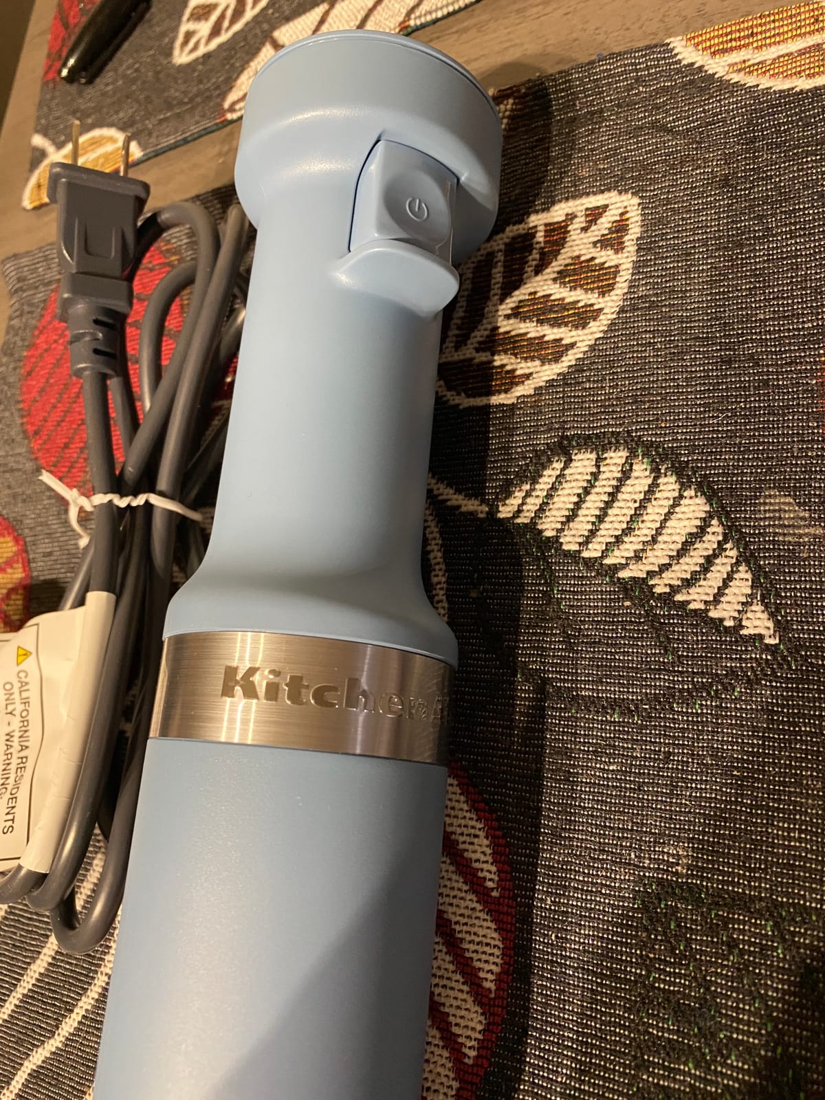 KitchenAid Variable Speed Corded Hand Blender KHBV53, Contour Silver customer photo 1