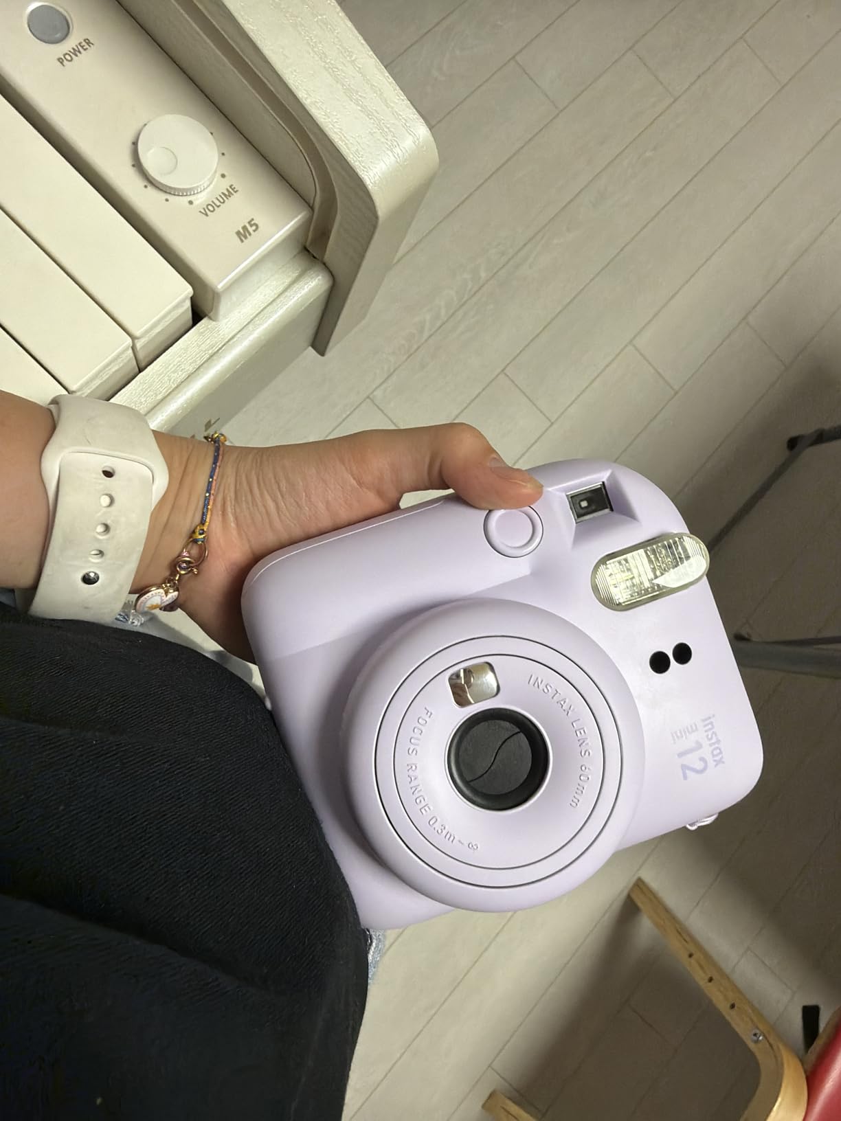 Instax Mini 12 Instant Camera - Lilac Purple | Automatic exposure with selfie mirror and parallax correction for photography, travel and parties customer photo 1