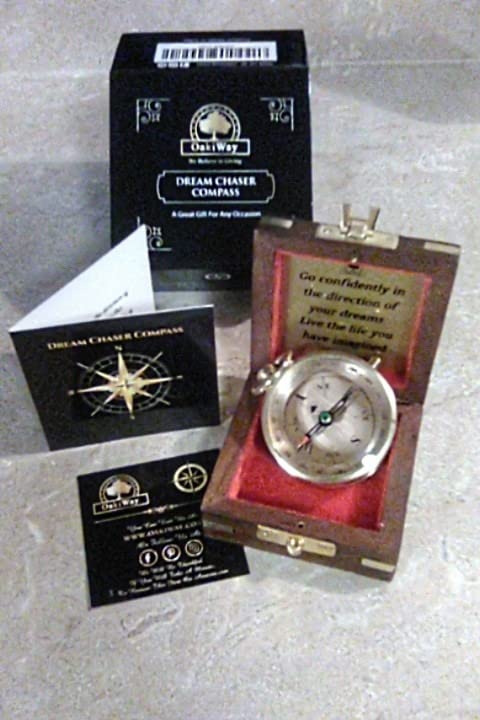 The Dream Chaser Compass - Go Confidently -2026 Unique Graduation Gifts for Him, College, High School, Cool Birthday Gift Idea for Son, Boys, Motivational Greeting Card Included customer photo 2