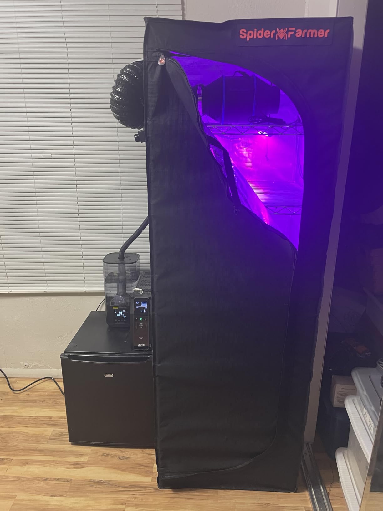 AC Infinity CLOUDFORGE T3, Plant Humidifier 4.5L with Onboard Smart | 10-Level Precision Vaporizer, Extendable Hose, Flexible Targeting Pipe, and No-Leak Seal for Grow Tents customer photo 2