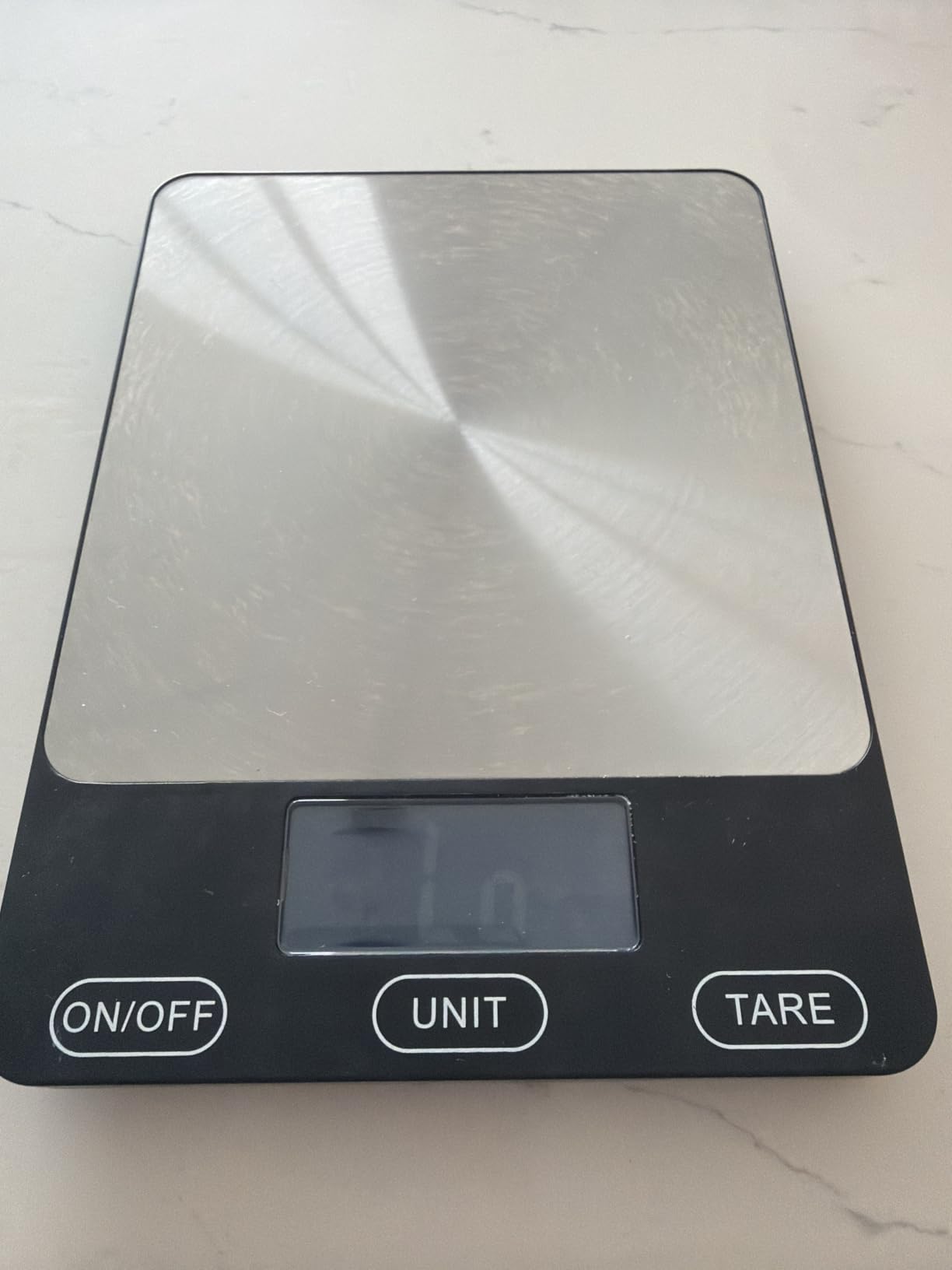 Food Scale -33lb Digital Kitchen Scale for Food Ounces Grams Rechargeable 304 Stainless Steel, Batteries and Type-C Charging | Perfect for Meal Prep, Cooking, and Baking, Black customer photo 2