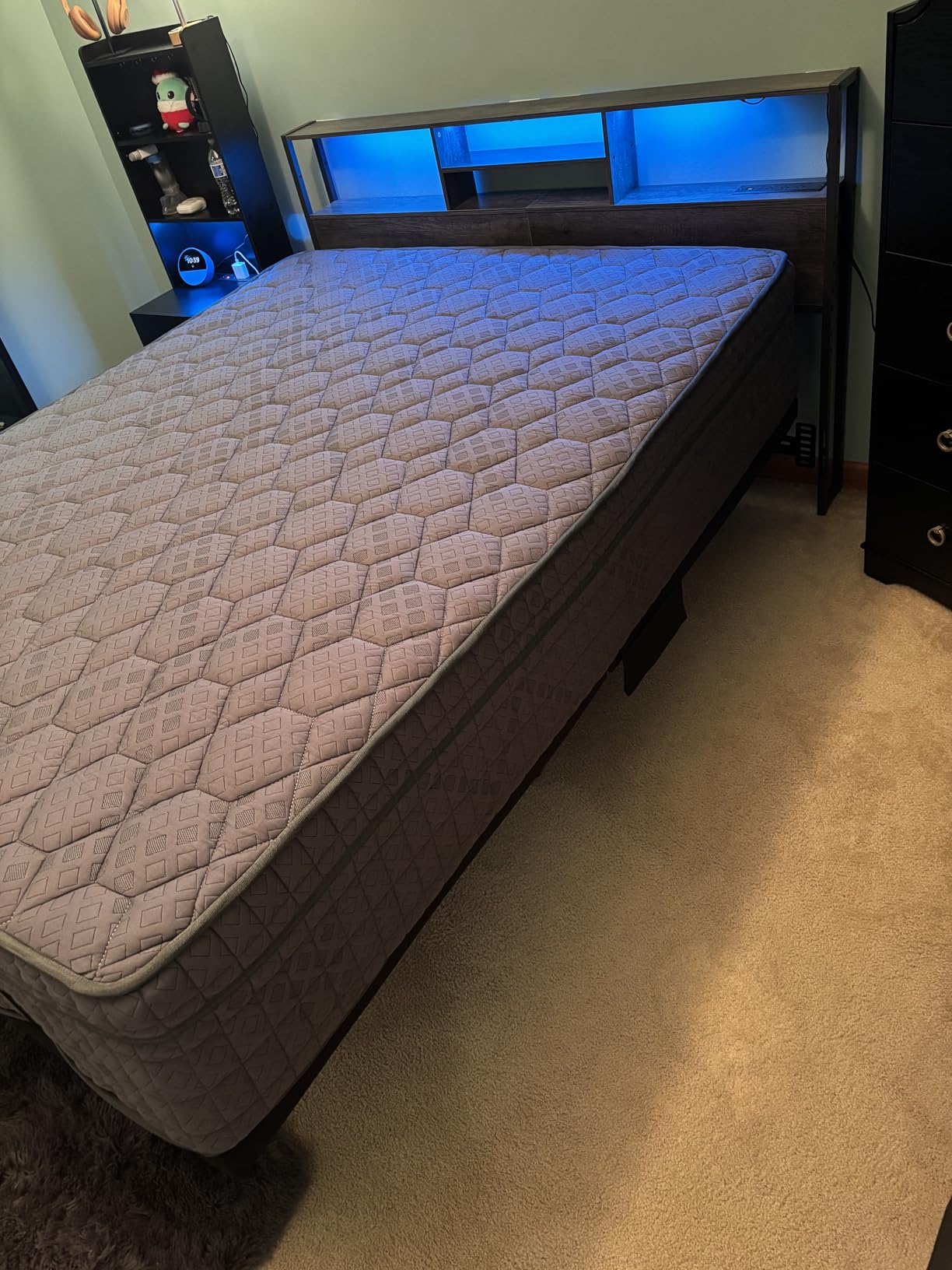 Tami Tami T600 Adjustable Bed Frame Queen Size with Remote & Massage - Electric Beds Bases, Zero Gravity, Anti Snore, Dual Side USB, Side Pockets, Nightlight, Quiet Motor, Wireless Remote, 5 Min Easy Assembly customer photo 2