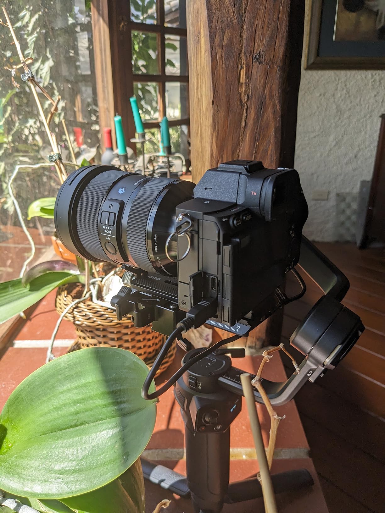 Zhiyun Weebill 3S [Official] 3KG Payload Gimbal Stabilizer with Fill Light | for DSLR and Mirrorless Camera Canon/Nikon/Sony/Panasonic/Fujifilm, Native Vertical Shooting customer photo 1
