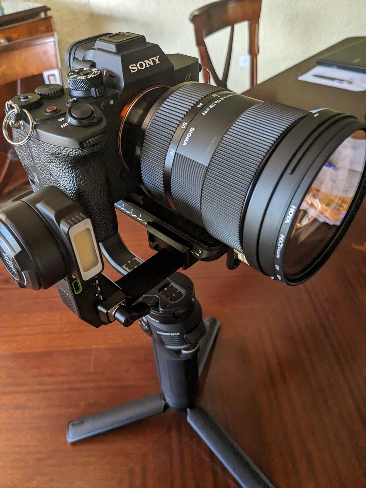 Zhiyun Weebill 3S [Official] 3KG Payload Gimbal Stabilizer with Fill Light | for DSLR and Mirrorless Camera Canon/Nikon/Sony/Panasonic/Fujifilm, Native Vertical Shooting customer photo 2