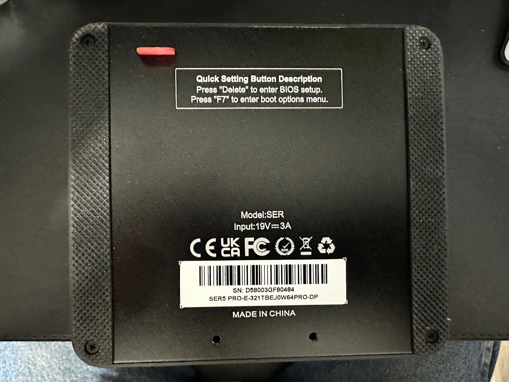 Beelink SER5 Mini PC, Ryzen 5 5500U 6C/12T, 16GB DDR4 RAM 480GB NVMe SSD, Mini Computer, Mini Gaming PC 4K@60Hz Output/BT5.2/WiFi 6 for Office/Gaming/Home customer photo 1