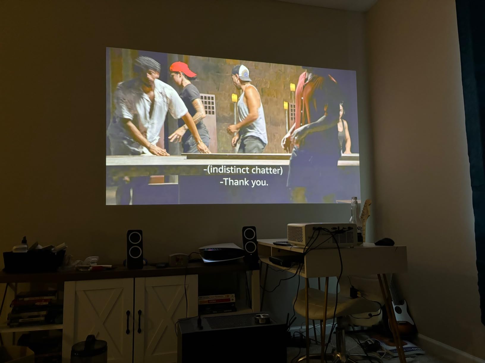 Optoma GT2000HDR Ultra-Compact Short Throw Full HD Home Laser Projector customer photo 1