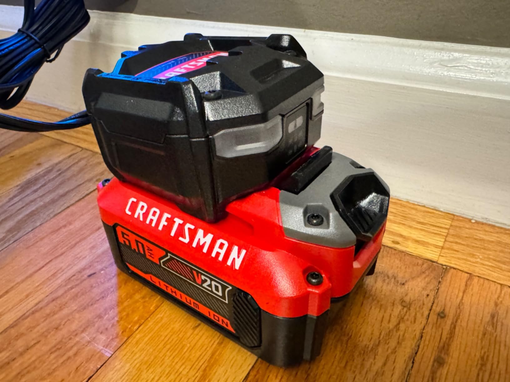 CRAFTSMAN Leaf Blower Cordless with Battery and Charger V20 RP, Up to 110 MPH Power, Handheld Electric Leaf Blower, Brushless Motor, Lightweight, 5.0Ah (CMCBL730P1) customer photo 2