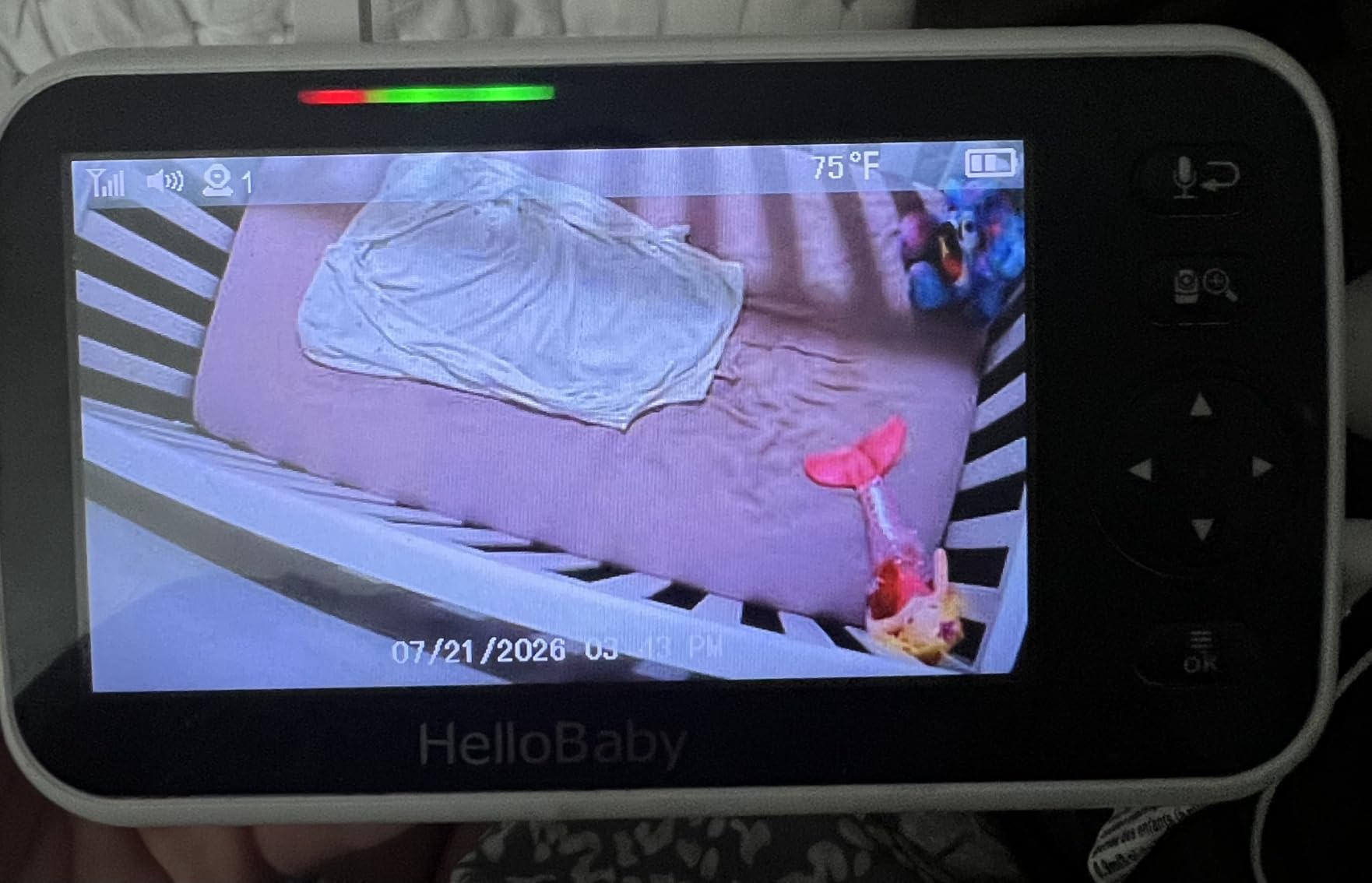 HelloBaby No WiFi Baby Monitor 2 Cameras and Audio HB6550, 5