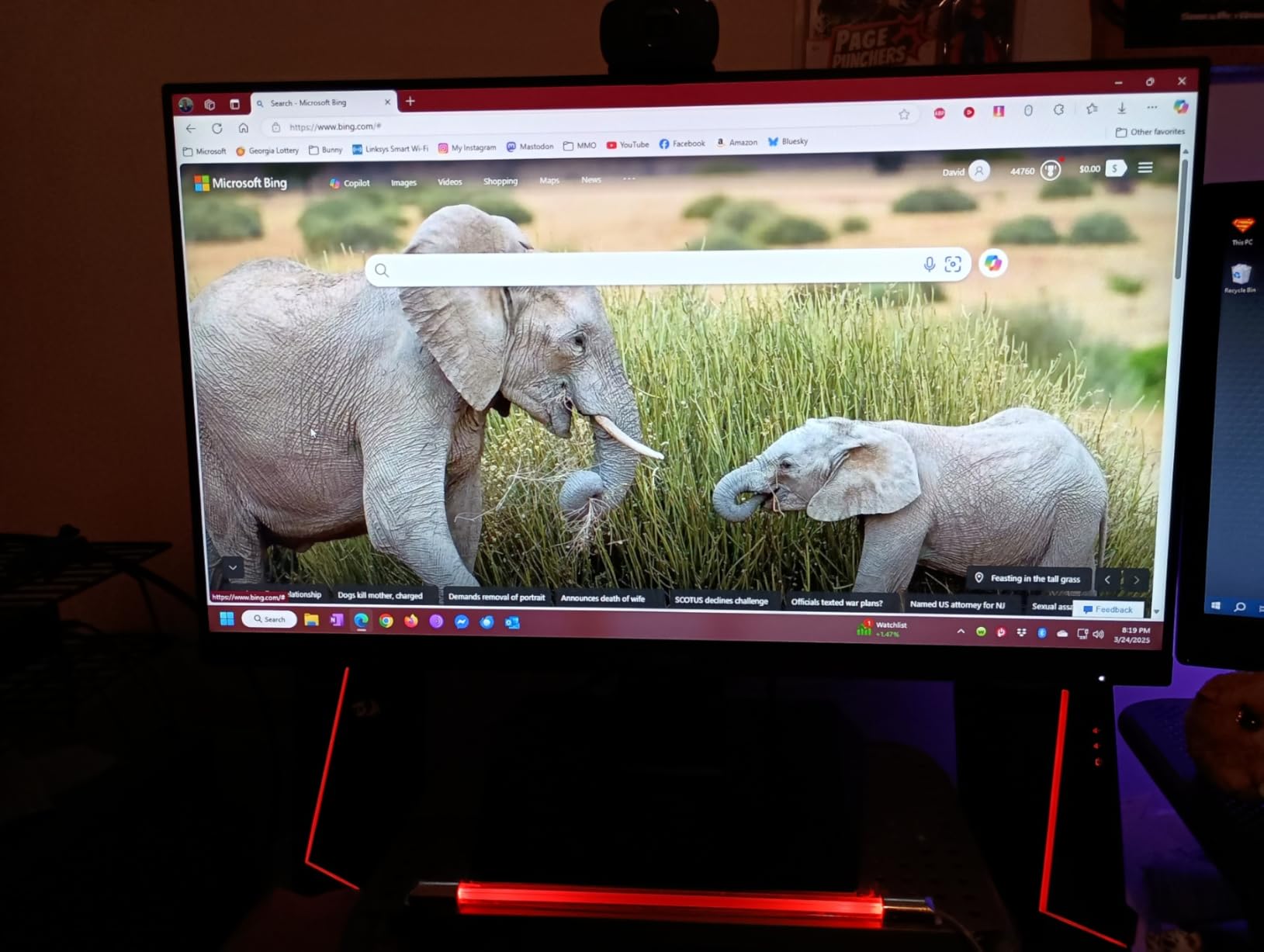 ASUS 27 Inch Monitor - 1080P, IPS, Full HD, Frameless, 100Hz, 1ms, Adaptive-Sync, for Working and Gaming, Low Blue Light, Flicker Free, HDMI, VESA Mountable, Tilt - VA27EHF customer photo 1