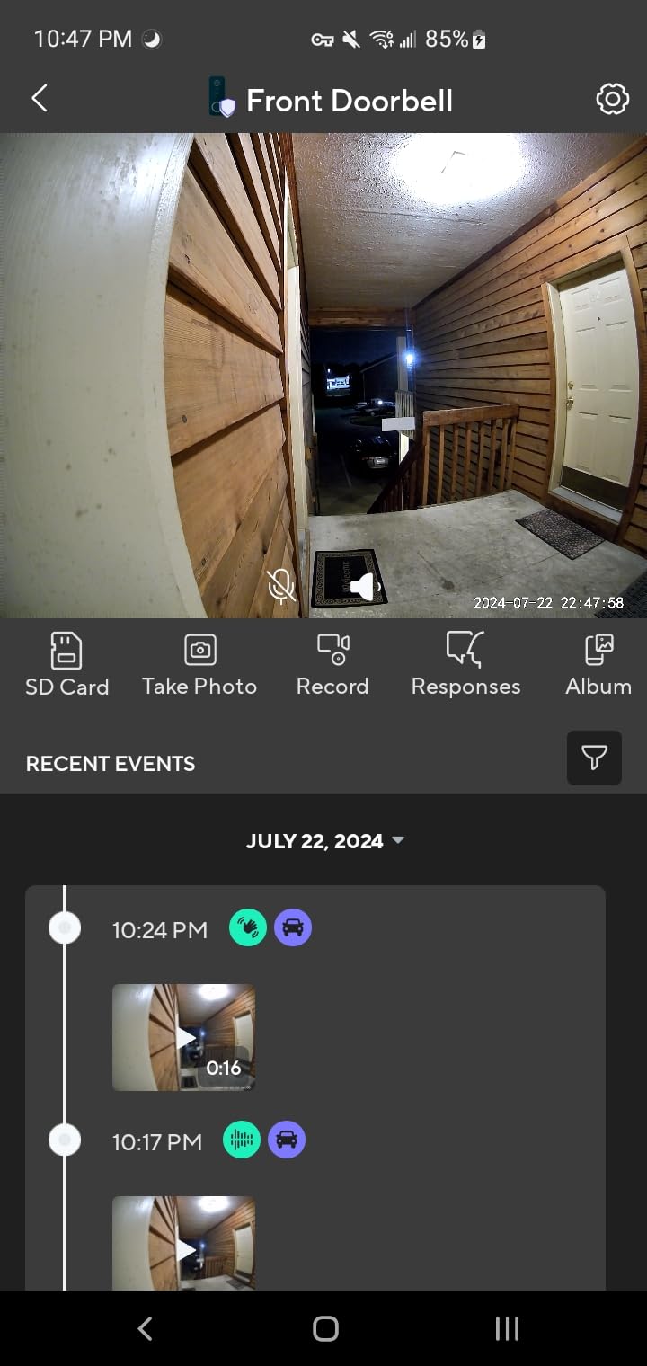 WYZE Wired Doorbell Camera v2 (Existing Doorbell Wiring Required), 2K Security Video Doorbell, Color Night Vision, 2-Way Audio, Package Monitor, Works with Alexa & Google Assistant. Free Expert Setup customer photo 1