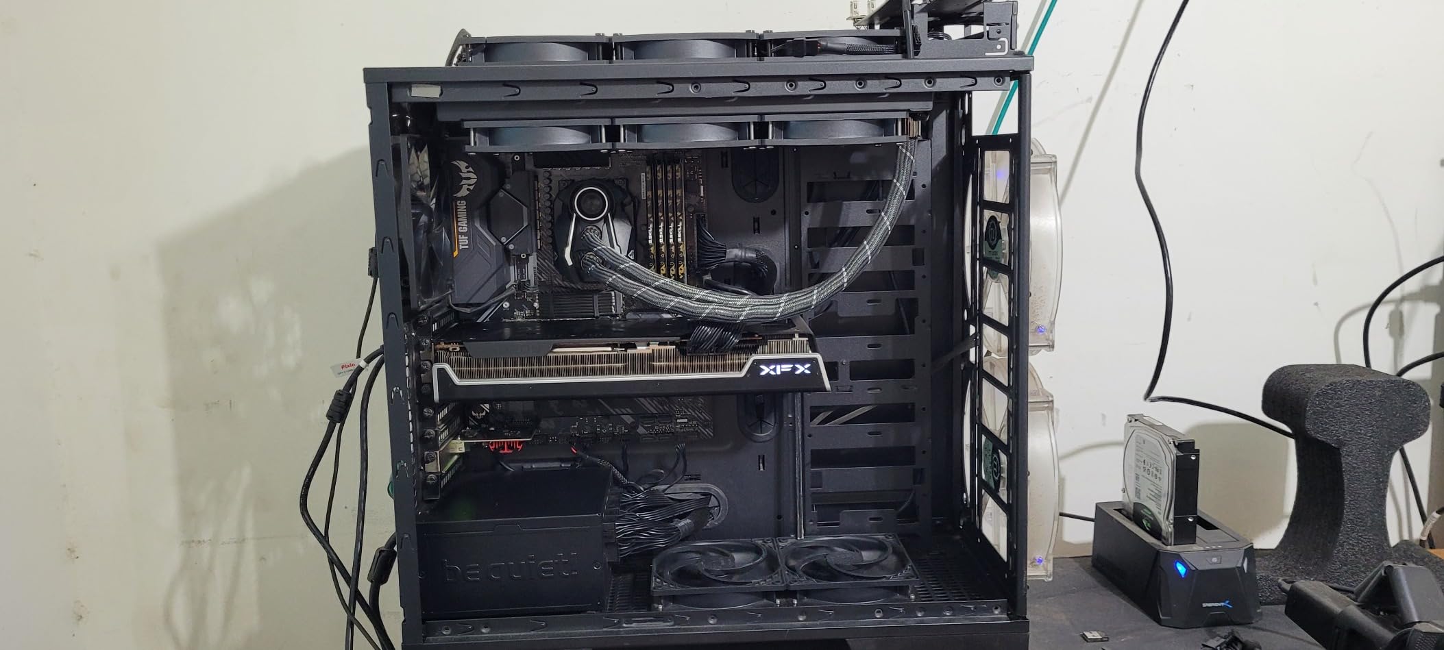 be quiet! Pure Power 12 M 1200W, ATX 3.1, Fully Modular PSU, 80+ Gold | PCIe 5.1 Ready Power Supply, Native 12VHPWR Cable, Silent 120mm Fan, LLC Topology, For High-End GPUs, 10-Year Warranty customer photo 1