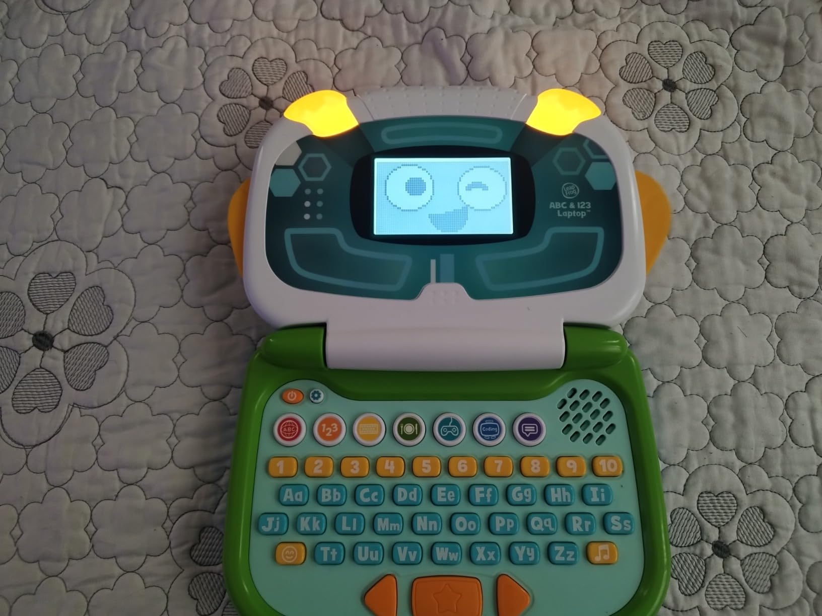 LeapFrog ABC and 123 Laptop for Preschoolers Ages 3-7 Years, Green customer photo 1