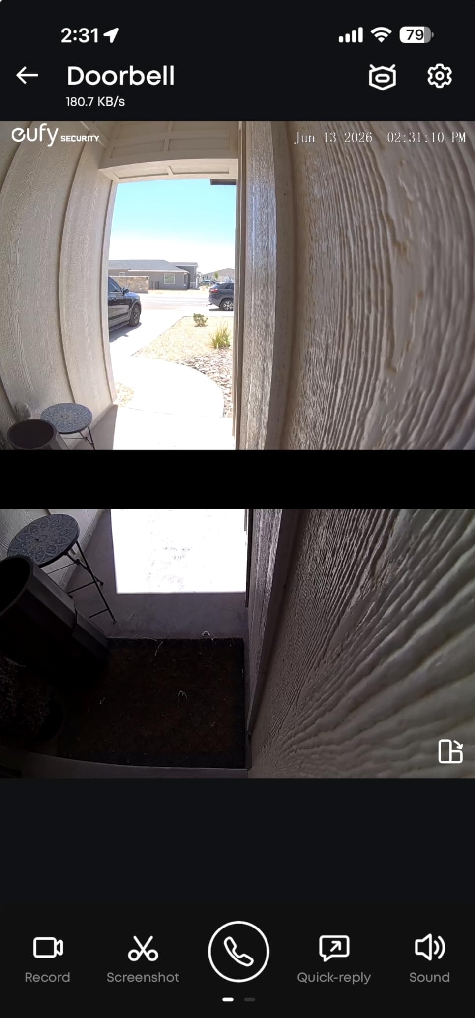 eufy Security Video Doorbell E340, No Subscription, Dual Cameras, 2K FHD, Head-to-Toe View, Doorbell Camera Wireless & Wired, Color Night Vision, Two-Way Talk, AI Motion/Package Detection, Built-in 8GB customer photo 2