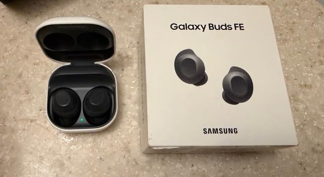 Samsung Galaxy Buds FE True Wireless Bluetooth Earbuds, Comfort and Secure in Ear Fit, Auto Switch Audio, Touch Control, Built-in Voice Assistant, Graphite [US Version, 1Yr Manufacturer Warranty] customer photo 1