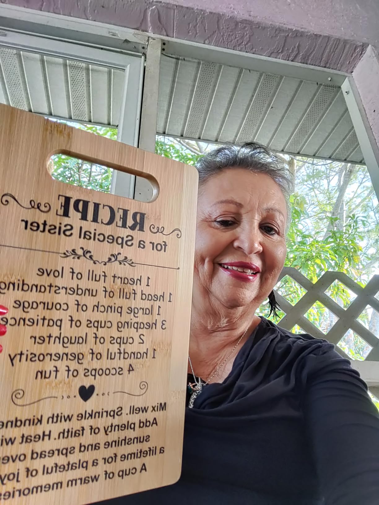 Retirement Gifts for Women 2026, Retired Cutting Board Gifts, Recipe for a Great Retirement customer photo 1