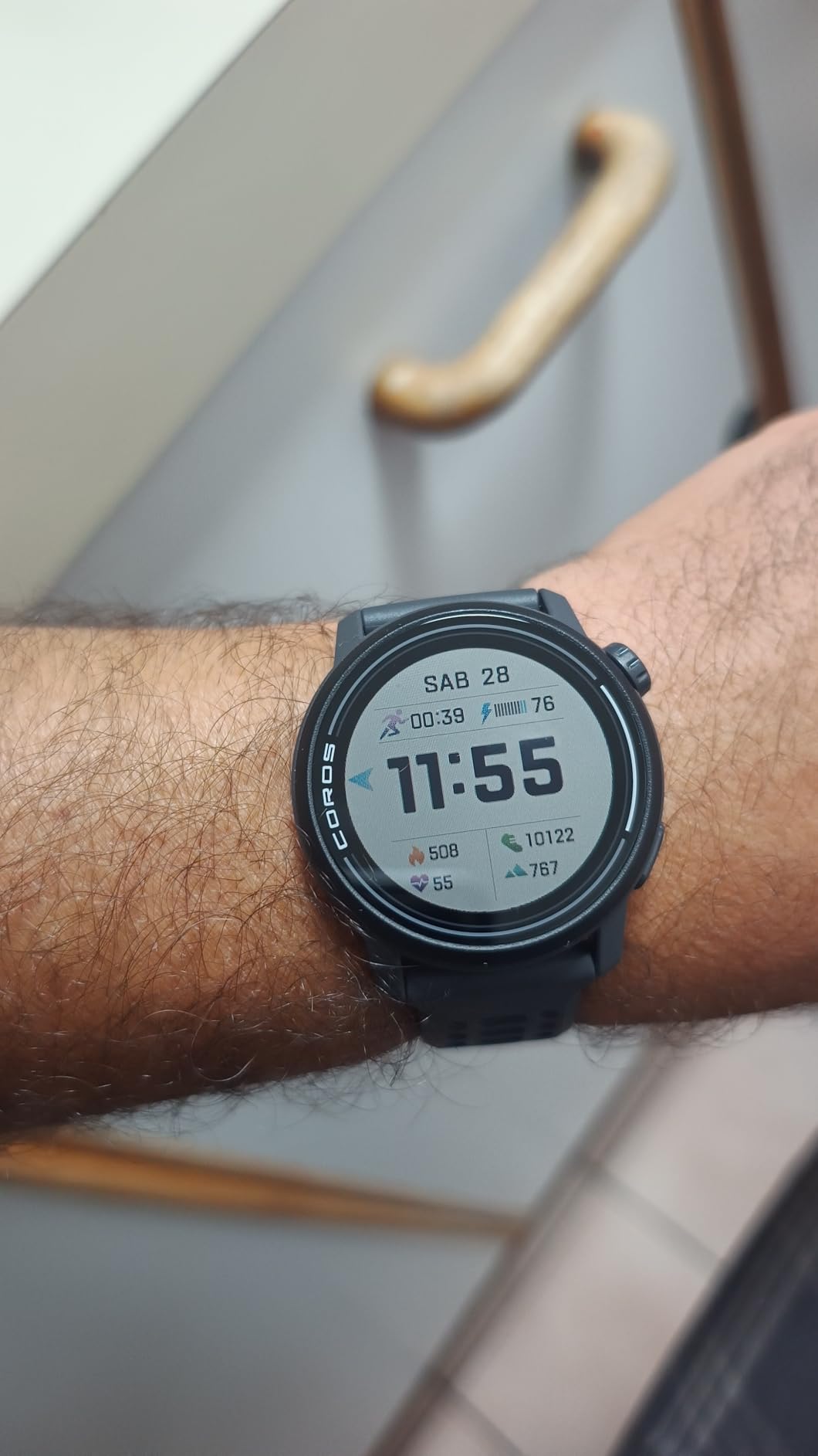 Coros PACE 3 GPS Sport Watch - Lightweight, Comfortable Running Watch, 17-Day Battery Life, Accurate GPS, Heart Rate Monitor, Navigation, Sleep Tracking - Black Silicone customer photo 1