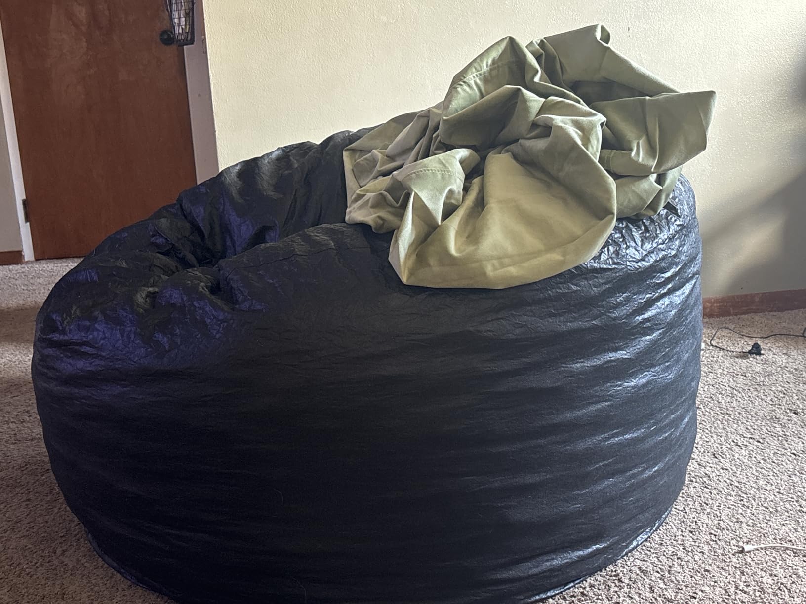 Codi 4 FT Bean Bag Chairs for Adults, Large Beanbag with Filler, Grey, Shredded Foam Fill, Machine Washable Cover, Built-In Zipper, Reinforced Seams, Ideal For Gaming customer photo 2