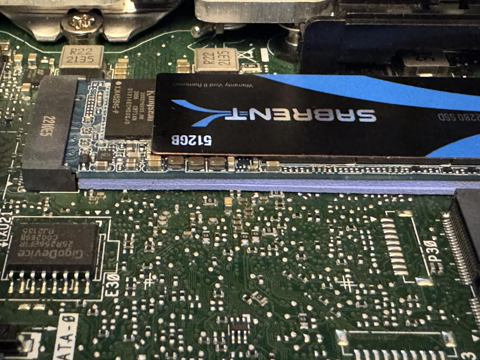 NVME M.2 Thermal pad, M.2 SSD Thermal Cooling Pad, 70x20x0.5/1mm for M.2 2280 SSD NVMe Heatsinks (20PCS Pack) customer photo 1