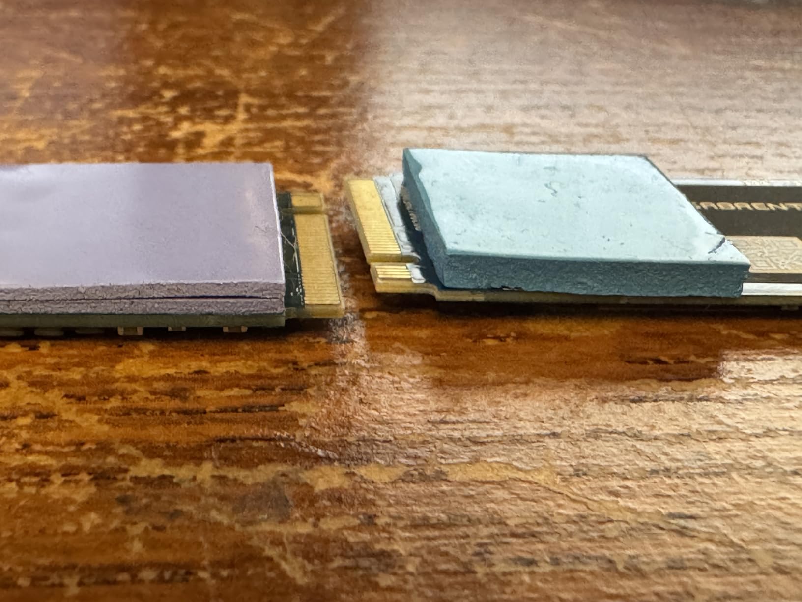 NVME M.2 Thermal pad, M.2 SSD Thermal Cooling Pad, 70x20x0.5/1mm for M.2 2280 SSD NVMe Heatsinks (20PCS Pack) customer photo 2