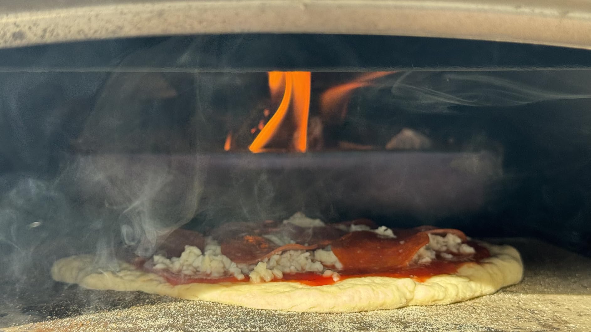Ooni Karu 12 Multi-fuel Outdoor Portable Pizza Oven - Reaches 950°F and Cooks 12 Inch Pizzas in 60 Seconds. Versatile Wood or Propane Gas Fired Grill with Pizza Stone customer photo 2
