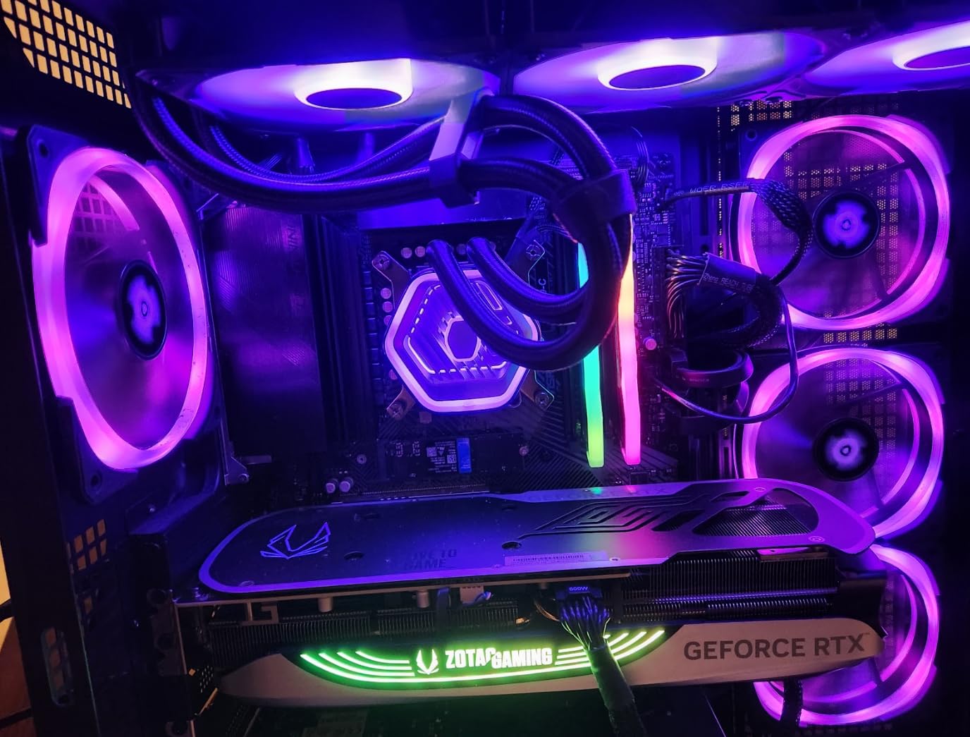 Cooler Master 360 Atmos Performance-Driven Close-Loop AIO Liquid Cooler, R9|Ultra 9, Dual Chamber aRGB Pump, 360 Radiator, Sickleflow Edge PWM Fans, AM5|4, Intel LGA 1851|1700 Platform customer photo 2