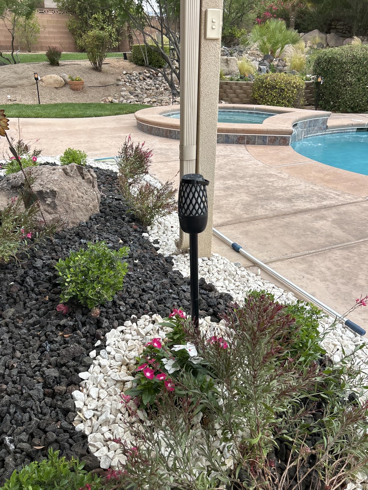 Outdoor Speakers with Lights Multi-Sync up to 100 Speakers | IPX5 Waterproof, HD Stereo Sound, Auto-Pairing, Lanterns for Camp|Patio|Pool|Yard customer photo 1