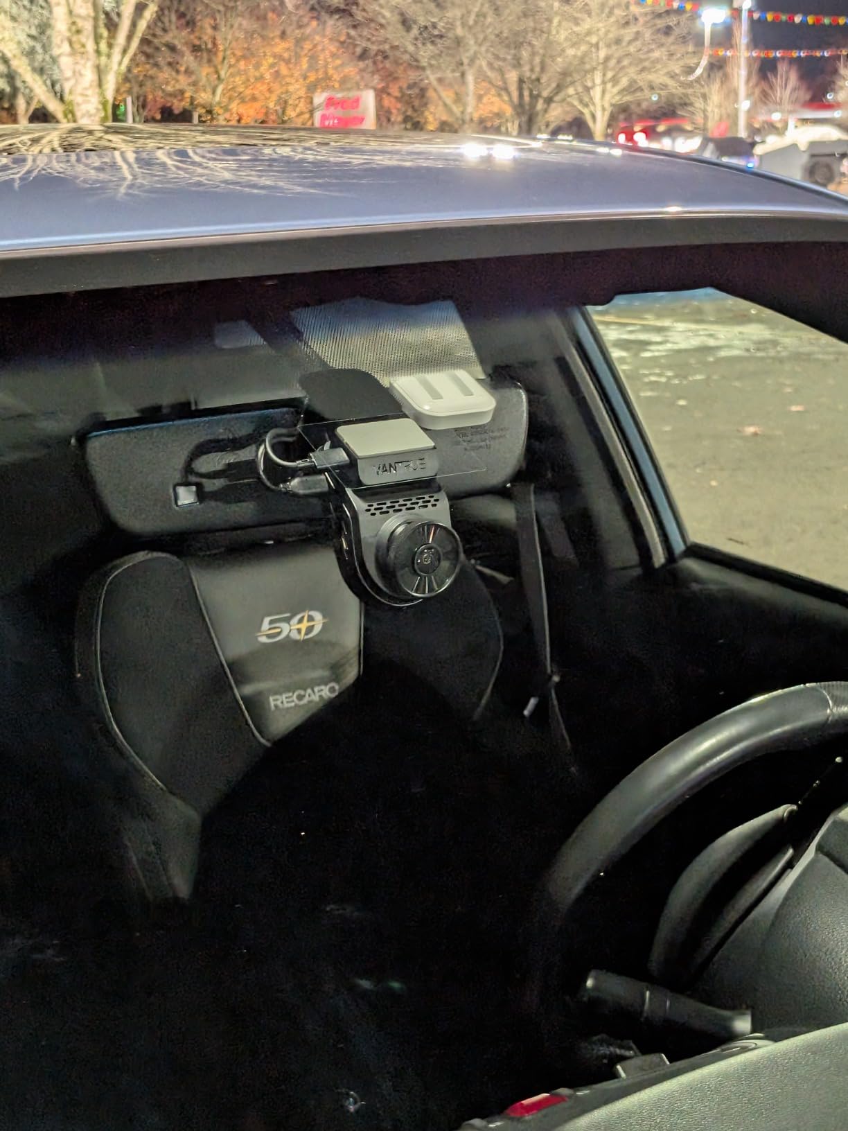 Vantrue S1 Pro 60fps Dash Cam Front and Rear, STARVIS 2 AI Dual Dash Cam | 2.7K Car Camera, PlatePix+HDR Night Vision, 5G WiFi & GPS, AI Dashcam with ADAS & BSD, Voice Control customer photo 2