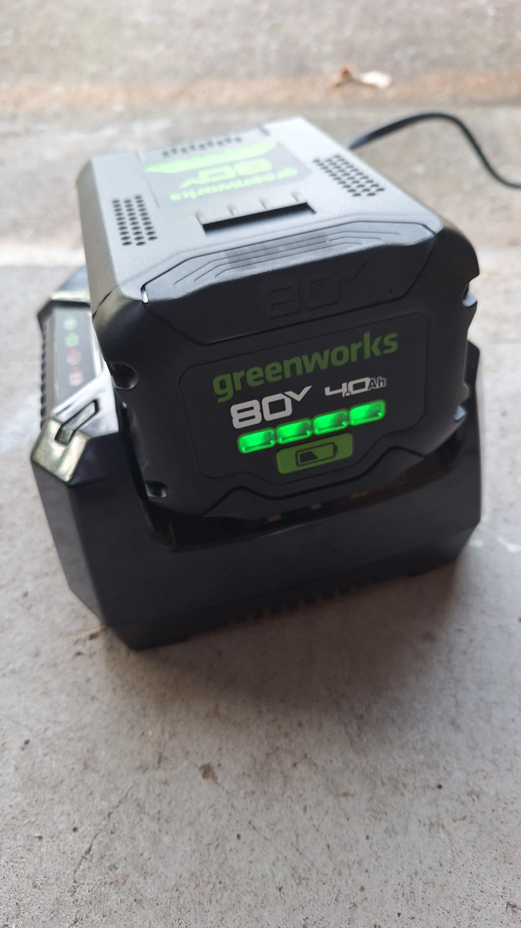 Greenworks 80V 21 in Self-Propelled Lawn Mower, 4.0 Ah Battery and Charger customer photo 1