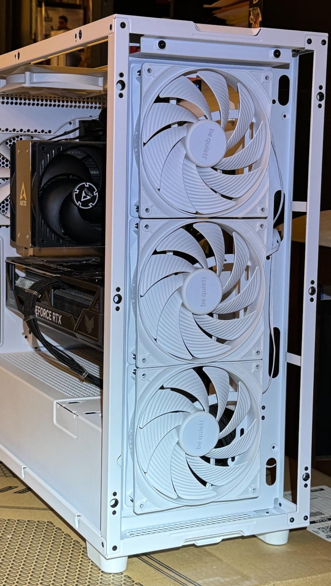 be quiet! Pure Wings 3 140mm Quiet PWM High-Speed Case Fan | Speed-regulating Closed Loop Motor | Extraordinary Air Pressure | BL109 customer photo 2