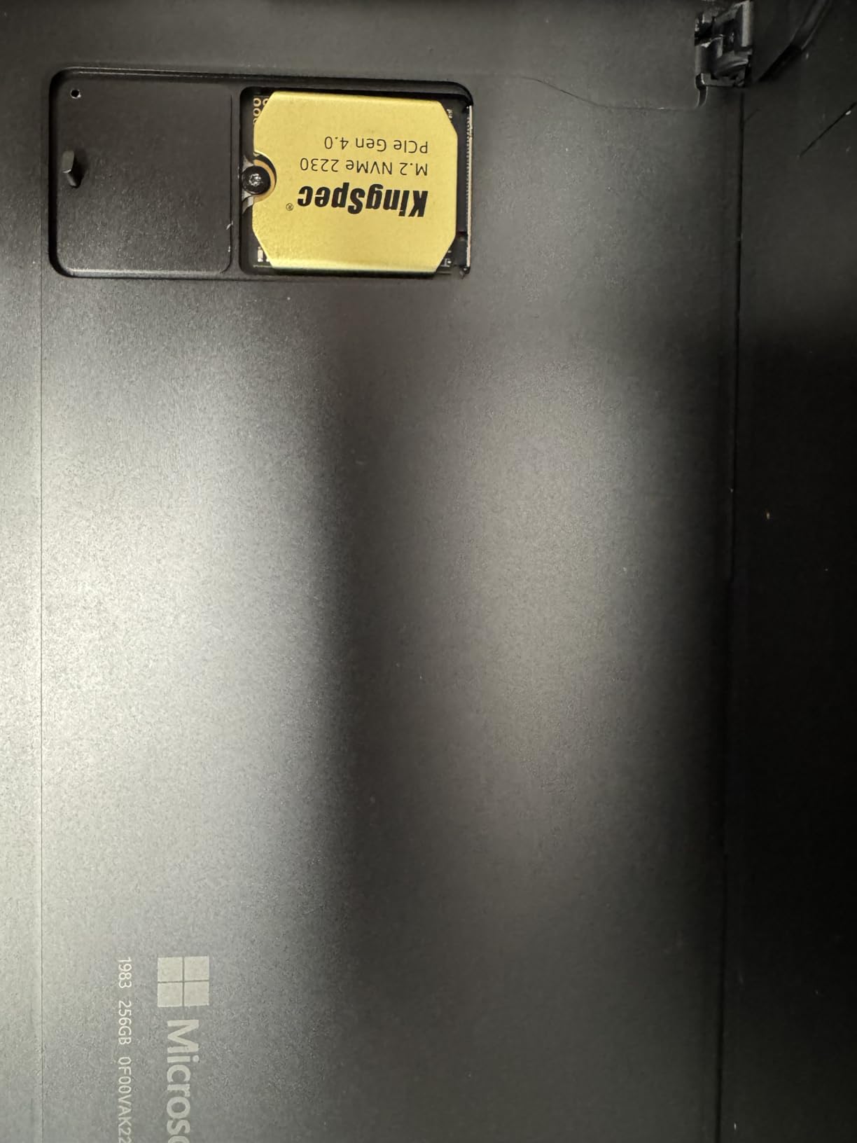 KingSpec M.2 2230 PCIe 4.0 SSD, 5000MB/s, Heatsink for Steam Deck/Ally customer photo 2