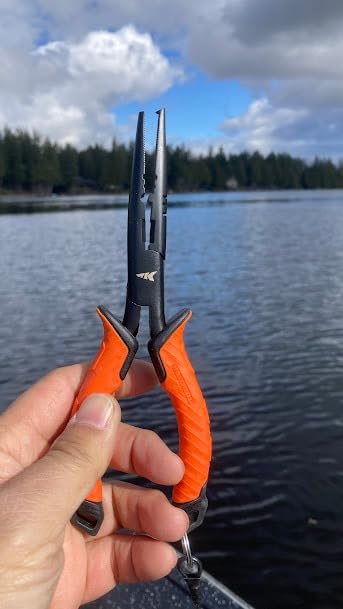KastKing SteelStream 6pc Fishing Tool Kit, Fishing Gear | Corrosion Resistant Pliers with Lanyard, Fillet Knife, Floating Fish Lip Gripper, Fishing Braid Scissors, Tool Retractor customer photo 1